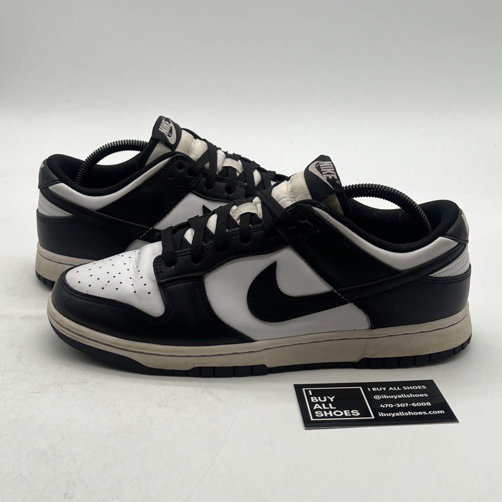 Size 9 - Nike Dunk Low Black White (DD1391-100)