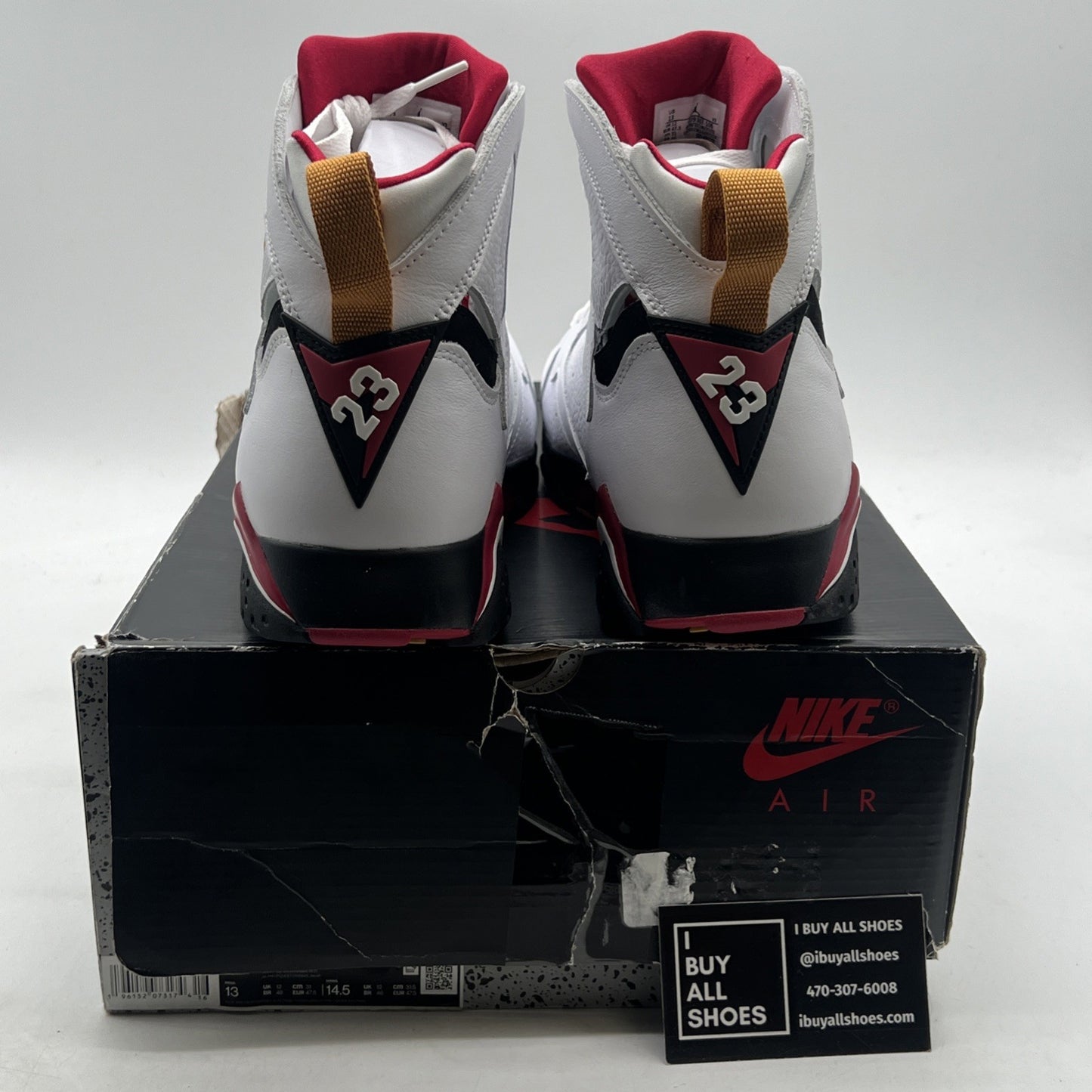 Size 13 - Air Jordan 7 Cardinal 2022 (CU9307-106)
