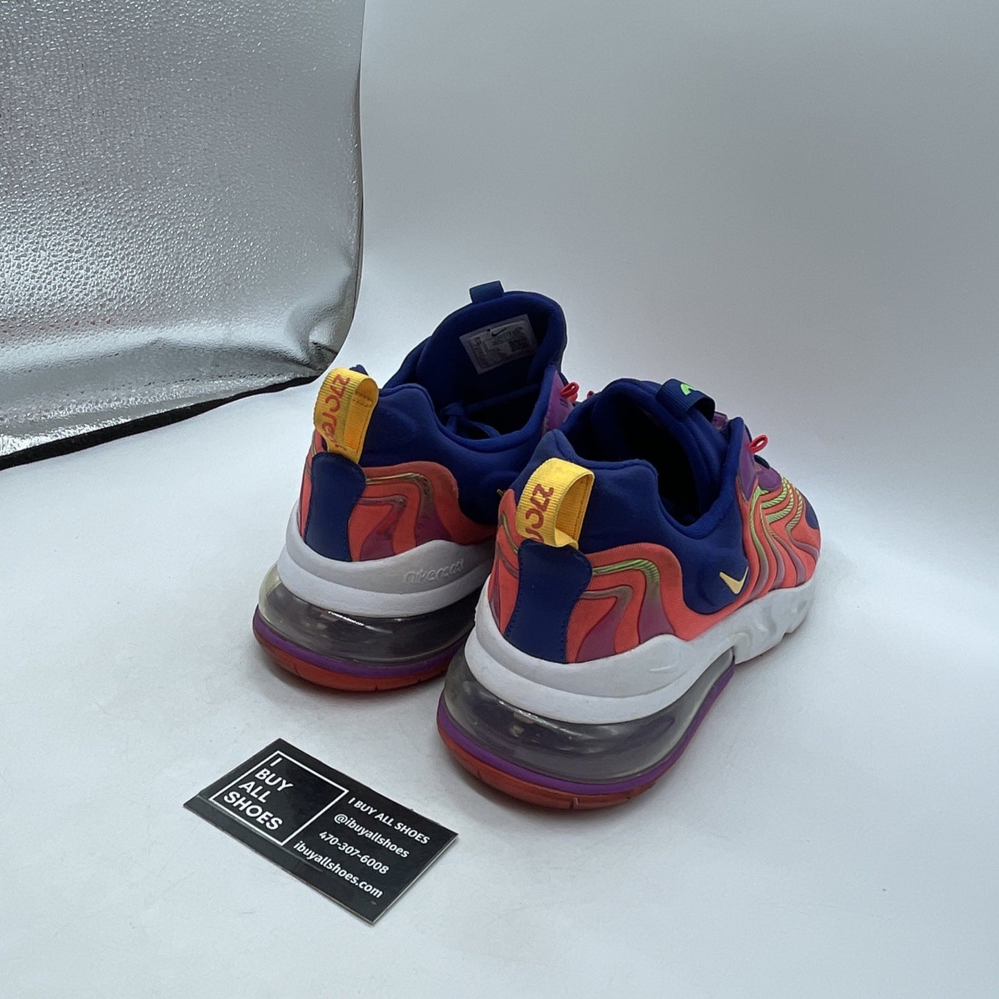 Size 12 - Nike Air Max 270 React ENG Raspberry Ripple (CD0113-600)