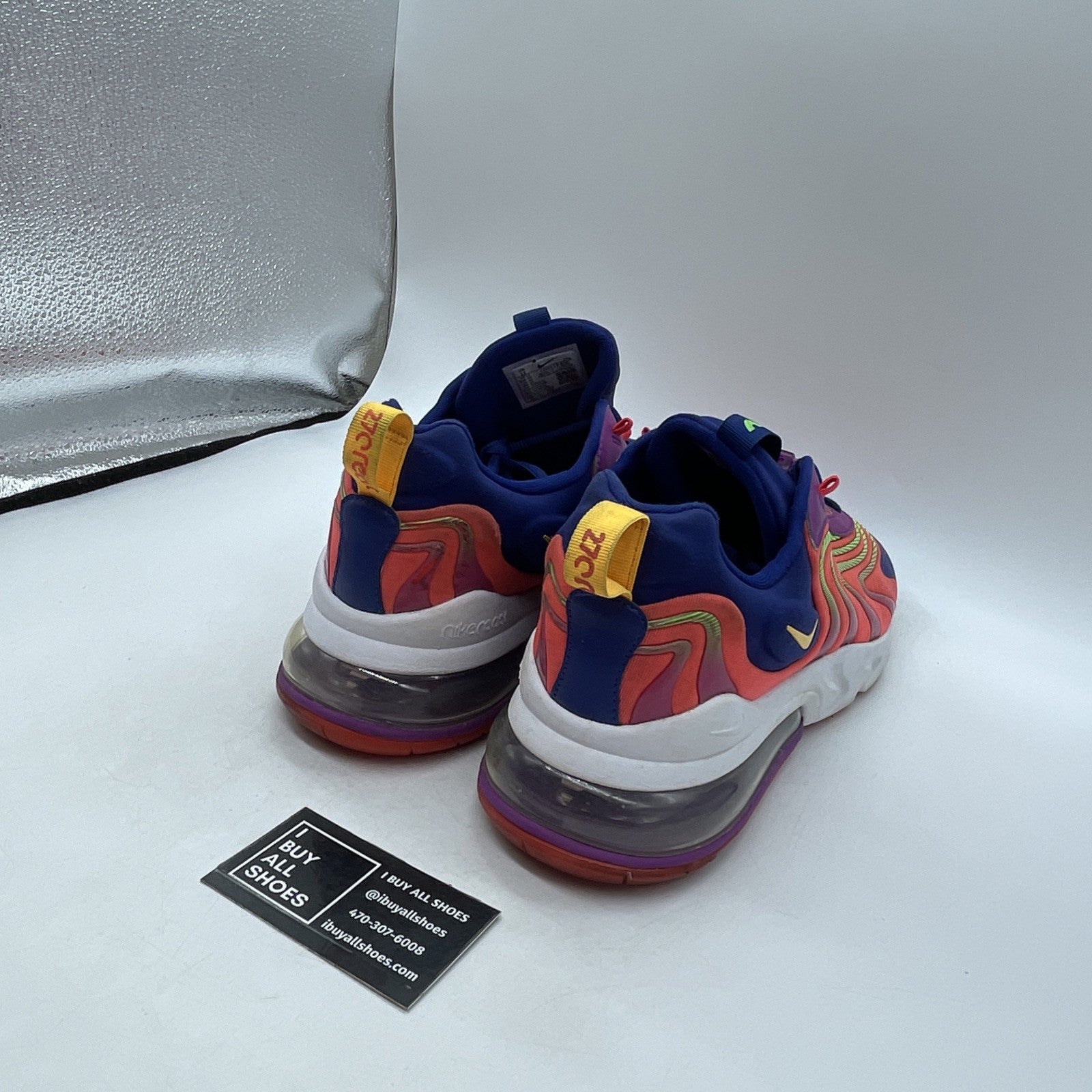 Size 12 - Nike Air Max 270 React ENG Raspberry Ripple (CD0113-600)