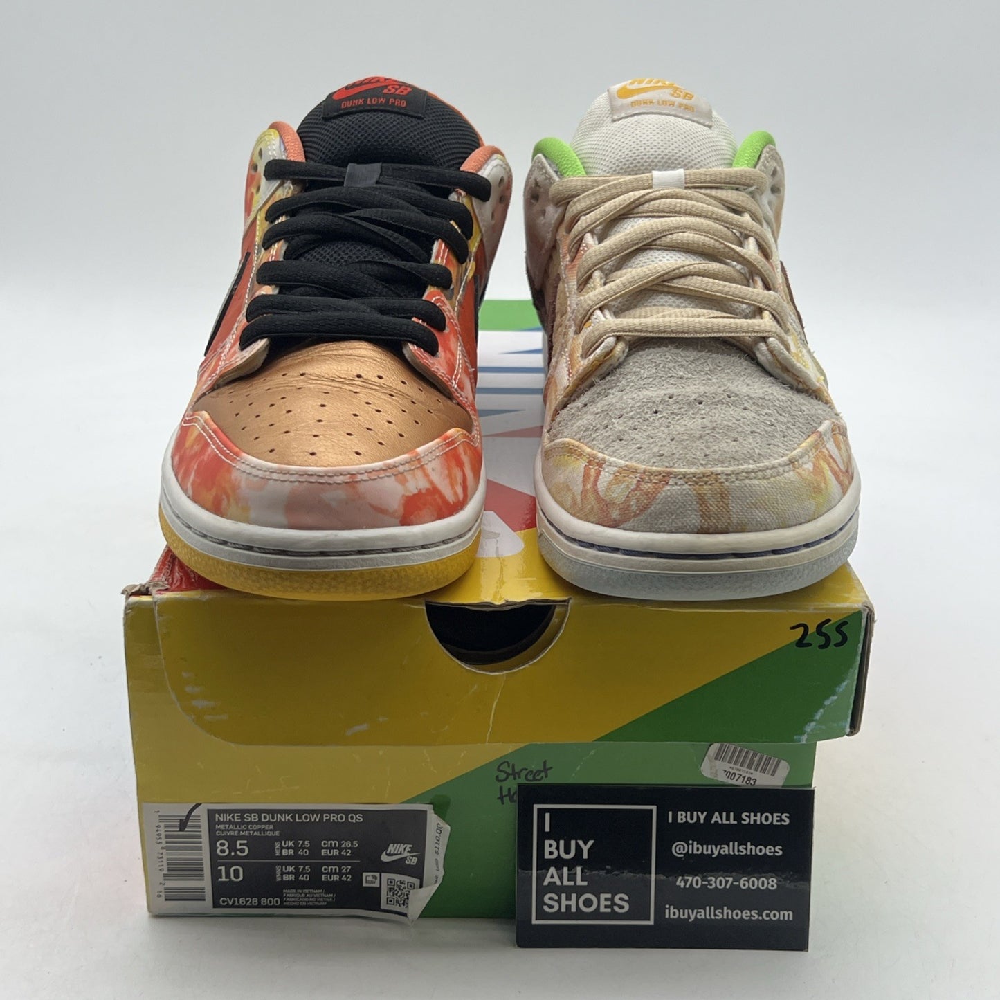 Size 8.5 - Nike SB Dunk Low Street Hawker 2021 (CV1628-800)