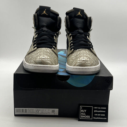 Size 12 - Air Jordan 1 Zoom Comfort Gold Laser (DQ0659-700)