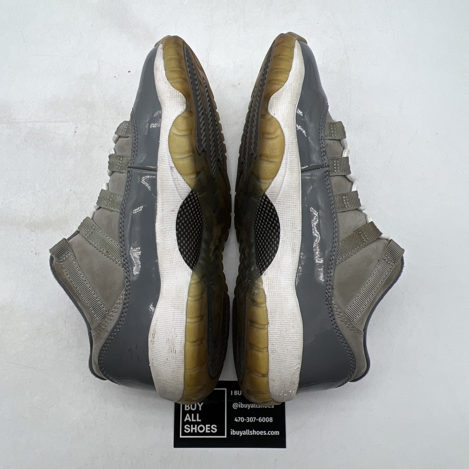 Size 5.5Y - Air Jordan 11 Retro Low Cool Grey 2018 (528896-003)