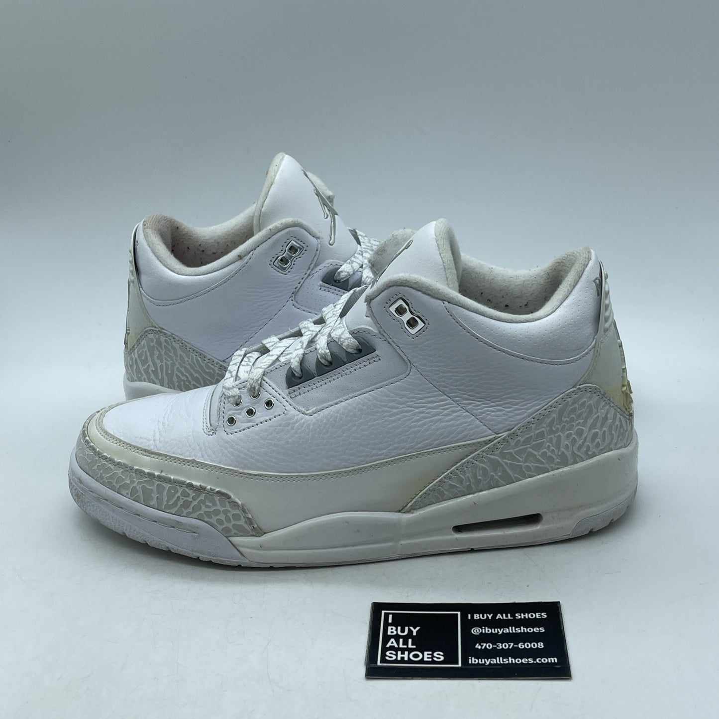 Size 11 - Air Jordan 3 Retro Silver Anniversary (398613-102)