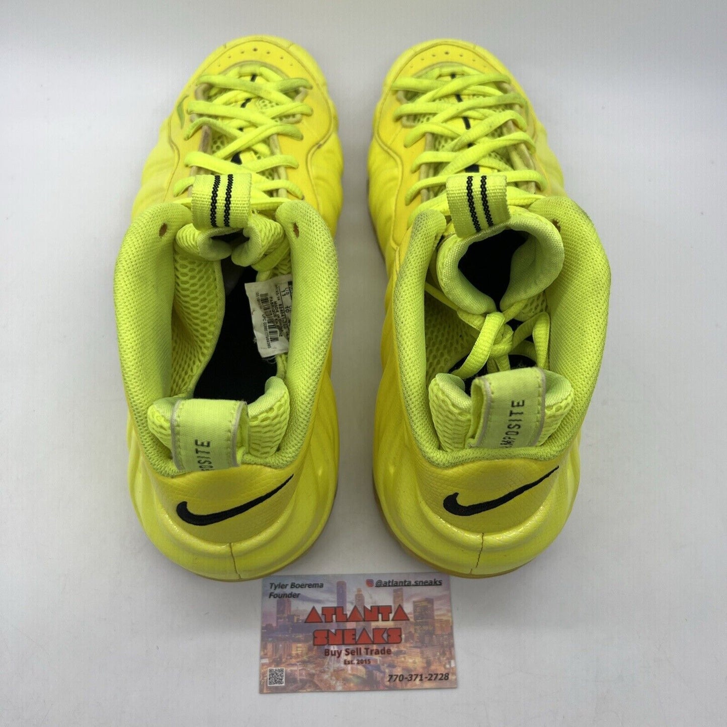 Size 11 - Nike Air Foamposite Pro Volt 2014 (624041-700)