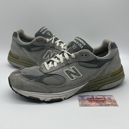 Size 12 - New Balance 993 Gray White