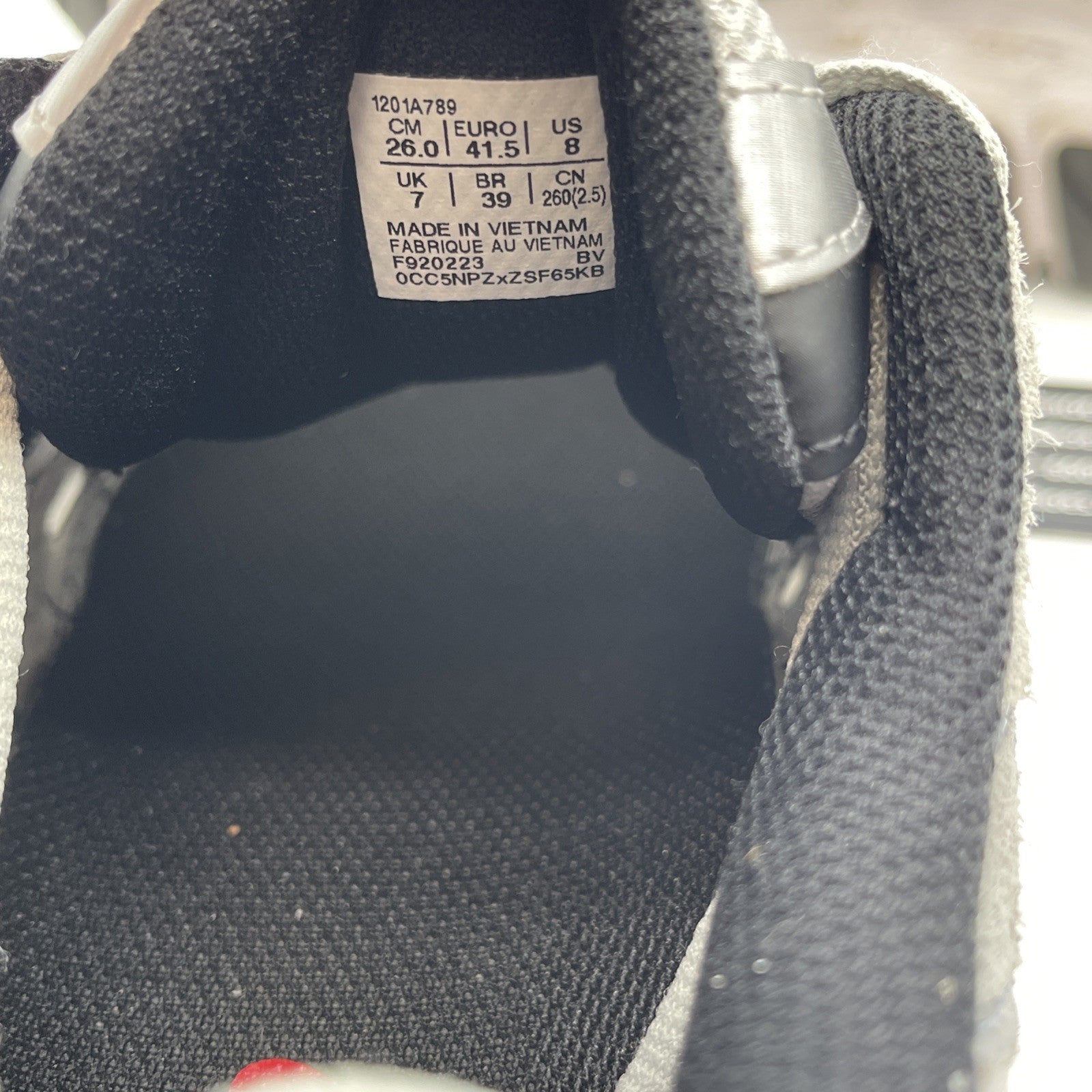 Size 8 - ASICS Gel NYC Graphite Grey Black (1201A789)