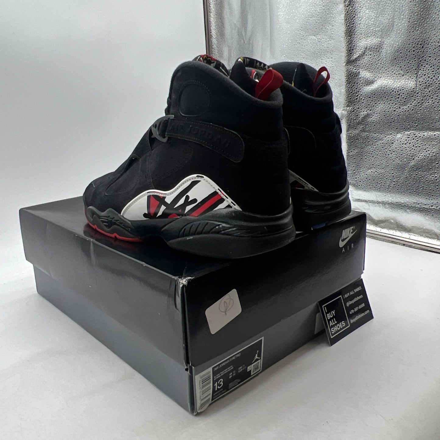 Size 13 - Air Jordan 8 Retro Mid Playoff (305381-062)