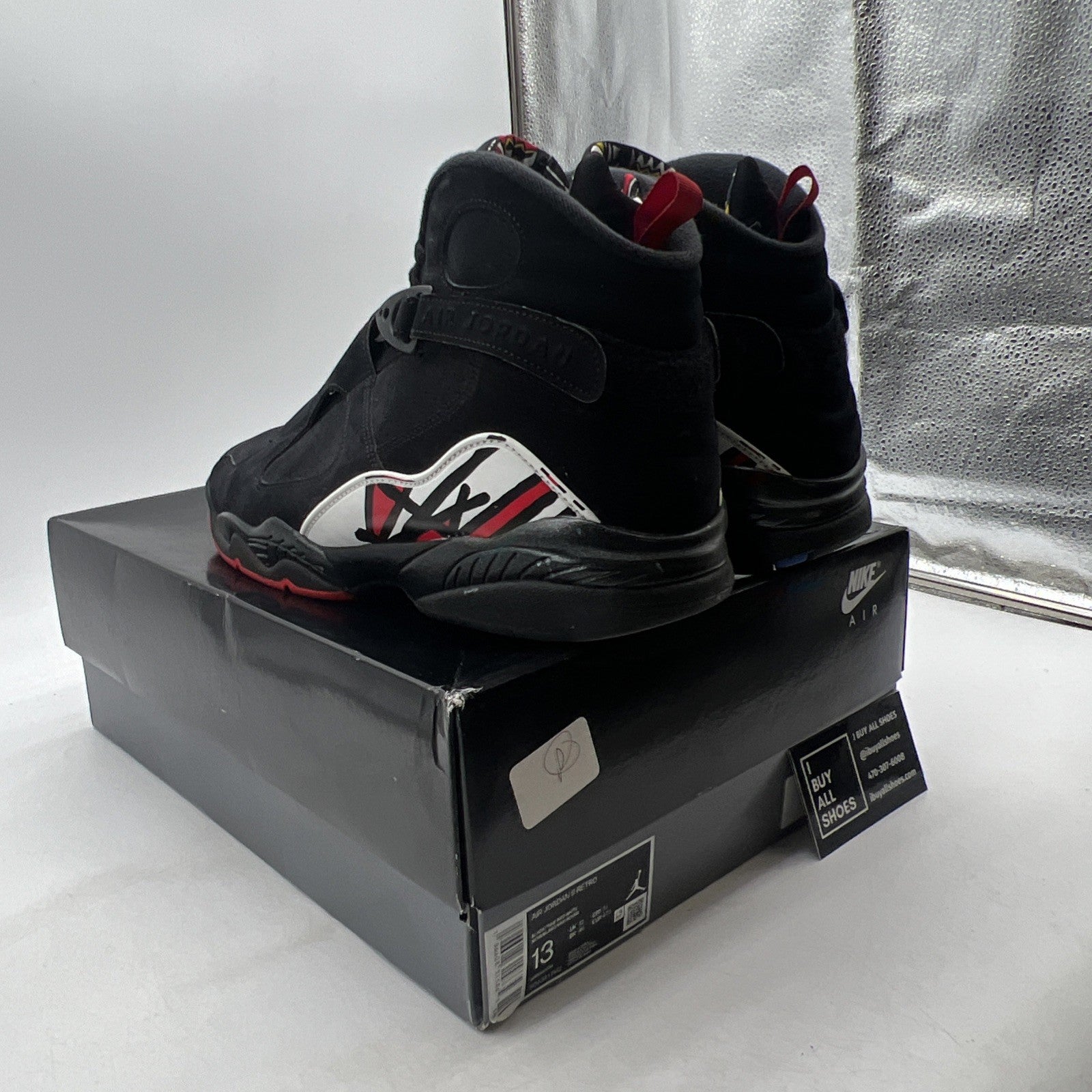 Size 13 - Air Jordan 8 Retro Mid Playoff (305381-062)