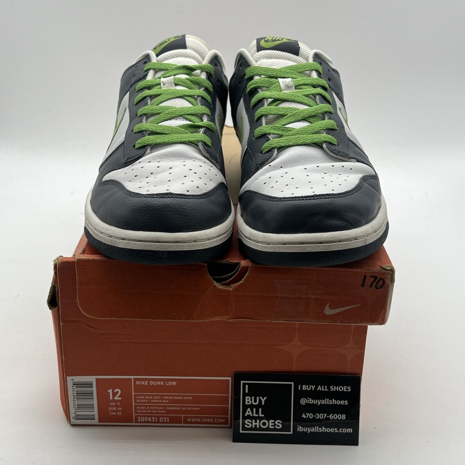 Size 12 - Nike Dunk Low Blue - (309431-031)