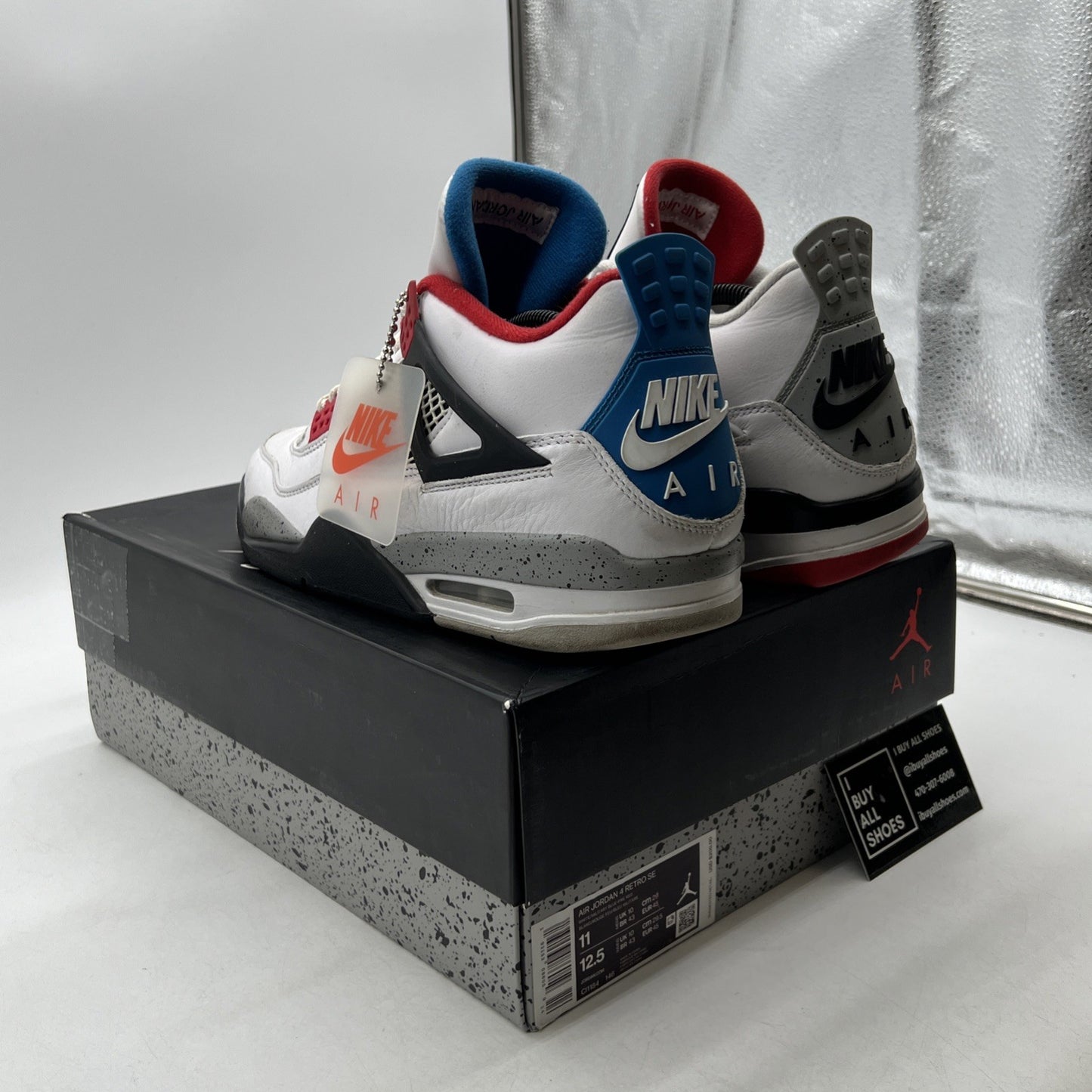 Size 12 - Air Jordan 4 Retro SE Mid What The 4 (CL1184-146)