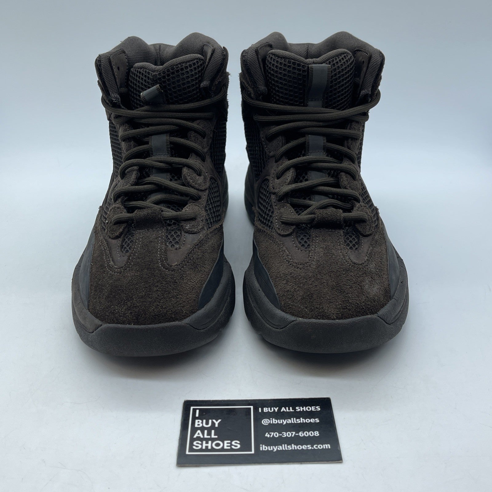 Size 8 - adidas Yeezy Desert Boot High Oil Brown Suede Leather (EG6463)