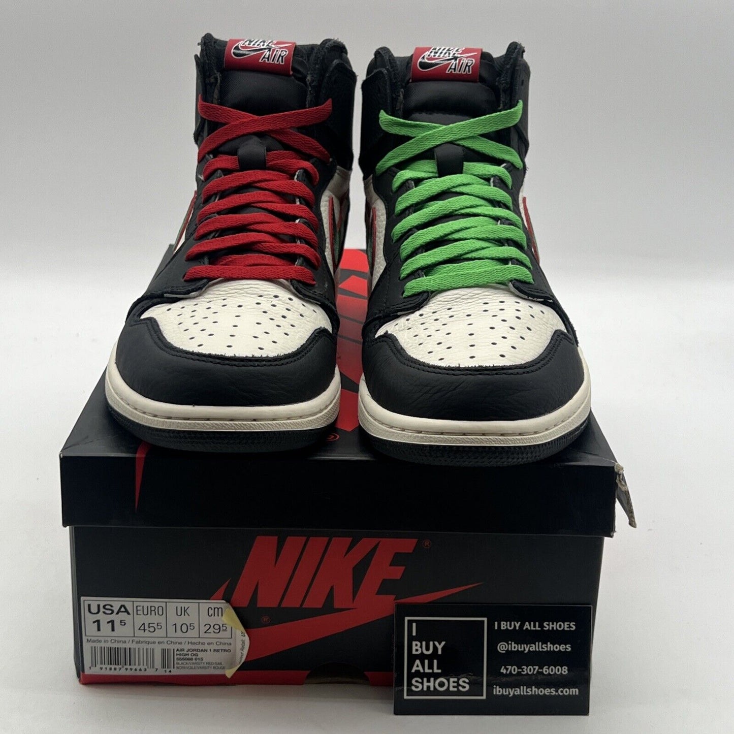 Size 11.5 - Air Jordan 1 Retro OG High A Star Is Born (555088-015)