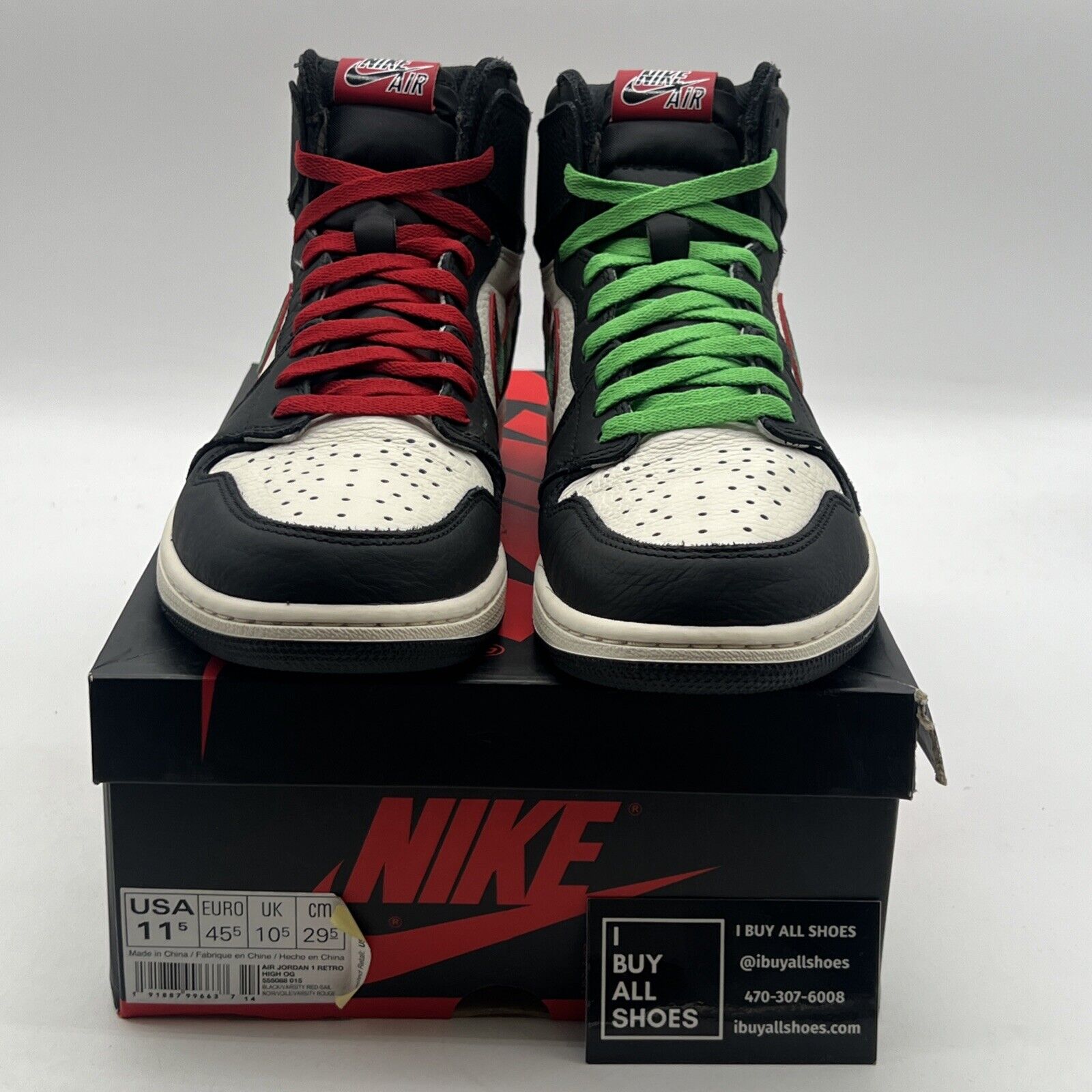 Size 11.5 - Air Jordan 1 Retro OG High A Star Is Born (555088-015)