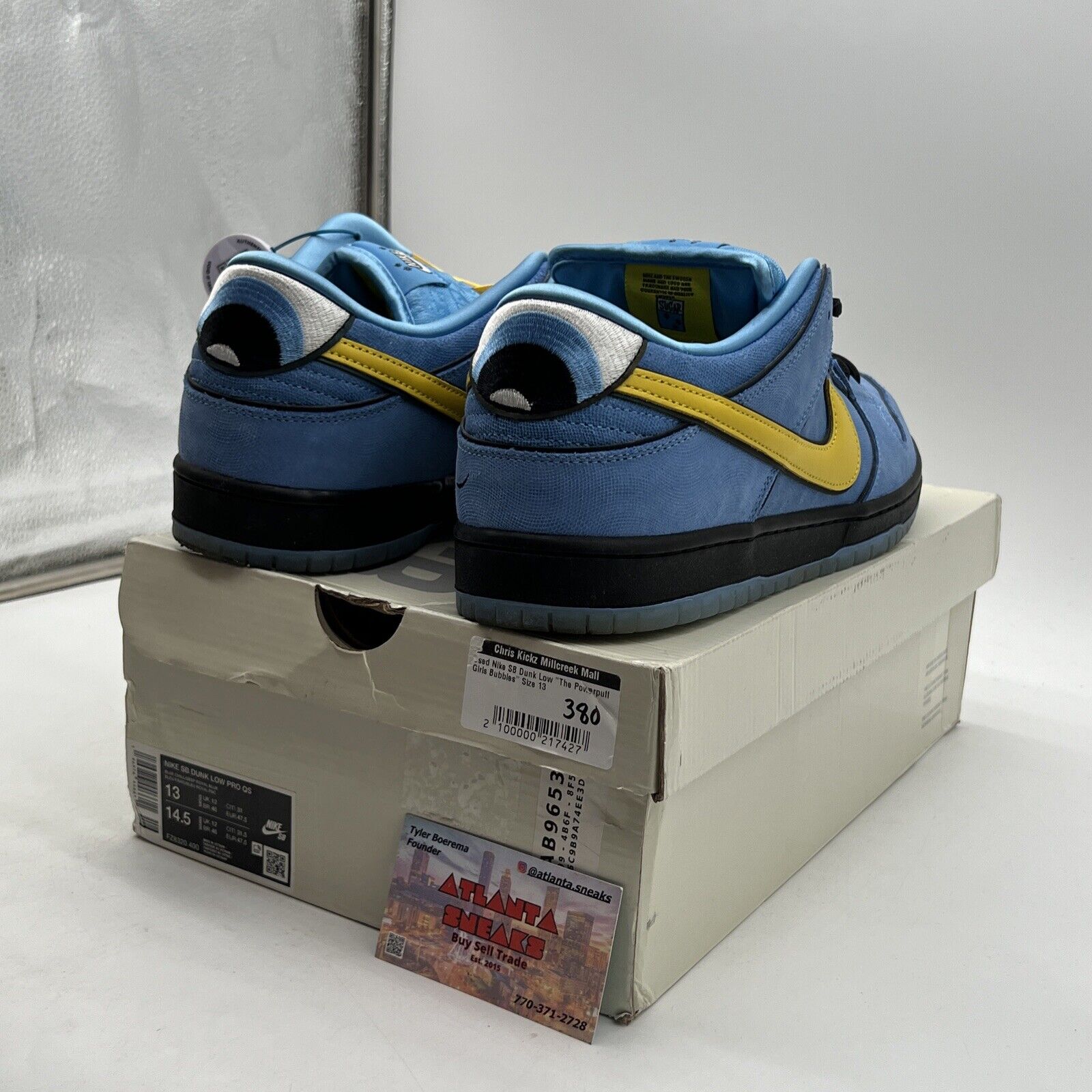 Size 13 - Nike The Powerpuff Girls x Dunk Pro SB QS Low Bubbles (FZ8320-400)