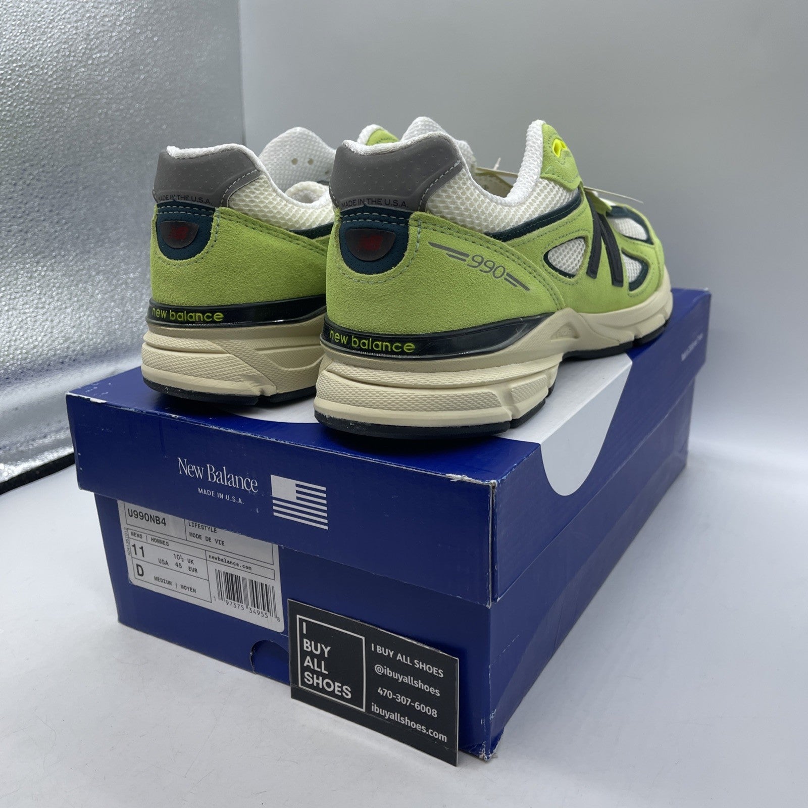 Size 11 - New Balance 990V4 Hi-Lite (U99ONB4)