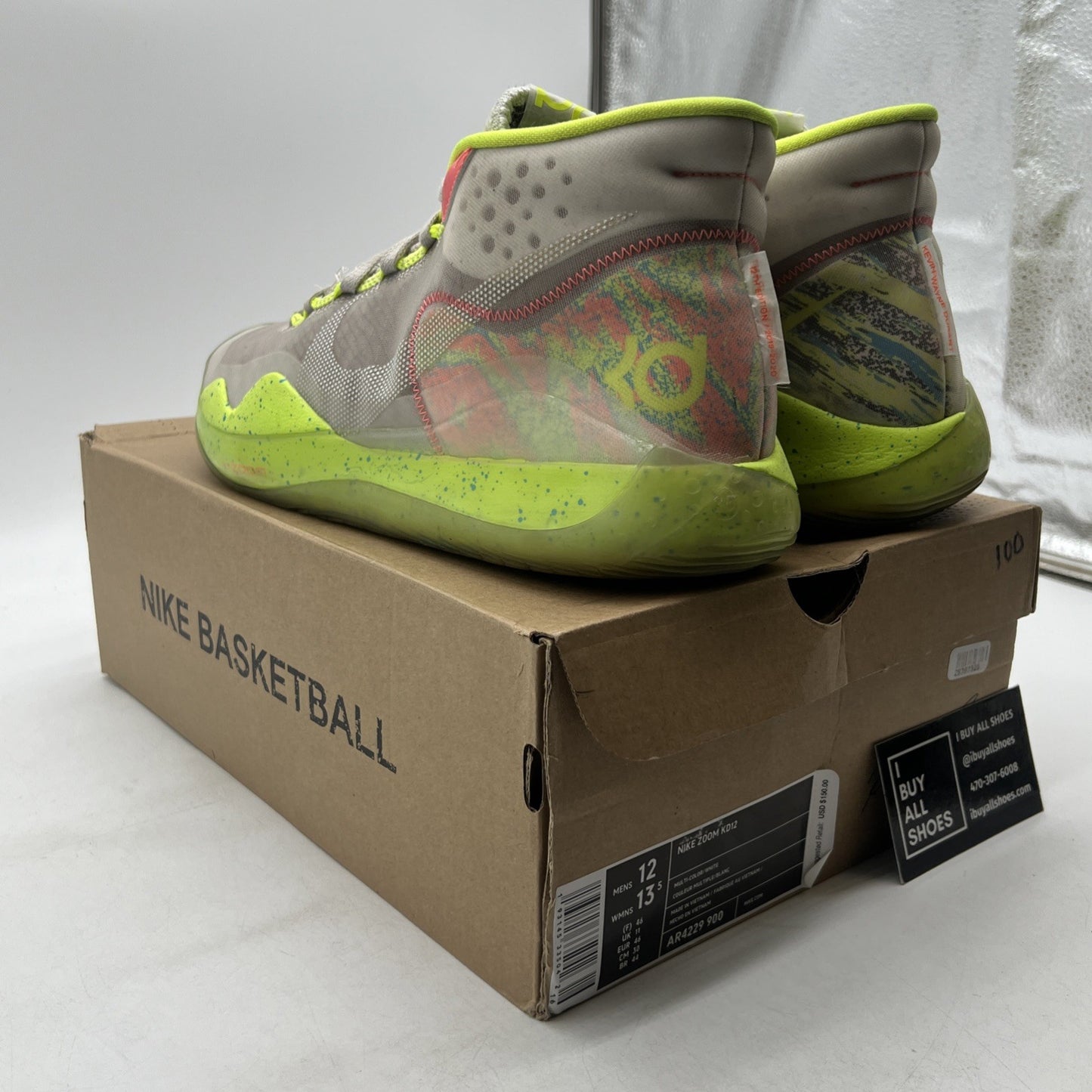 Size 12 - Nike Zoom KD 12 90's Kid (AR4229-900)