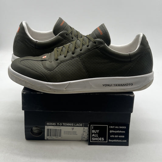 Size 12.5 - Y-3 Yohji Yamamoto X Adidas Vintage Olive/White/Orange (463545)