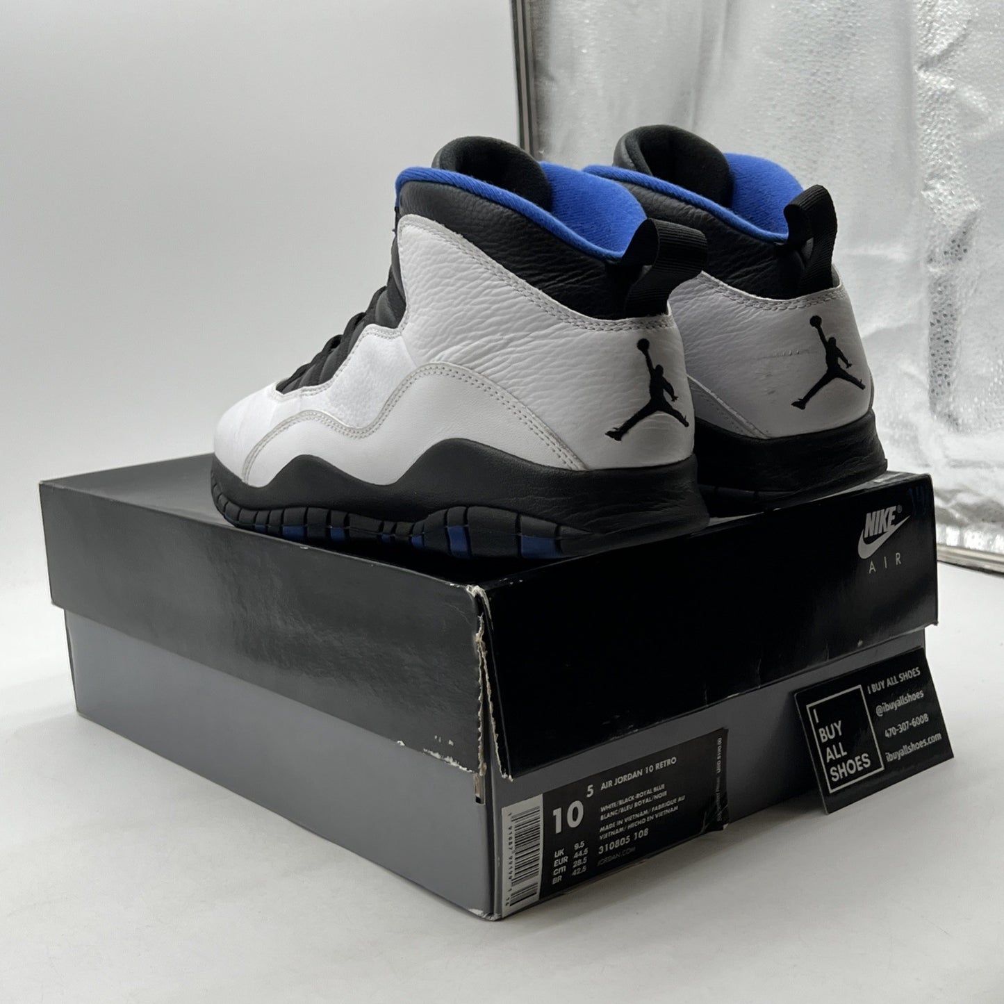 Size 10.5 - Air Jordan 10 Retro 2018 Orlando (310805-108)