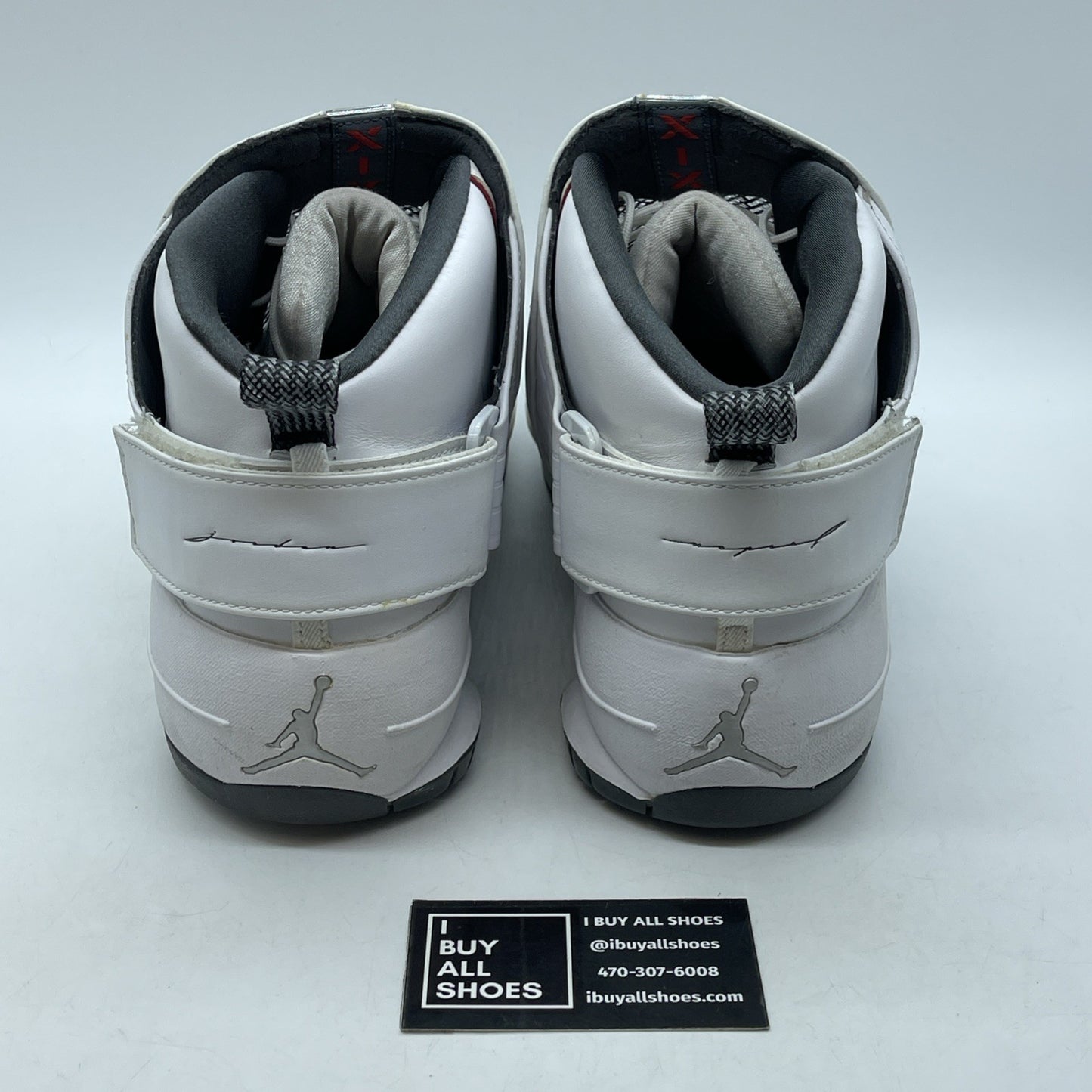 Size 12 - Air Jordan 19 Retro 2019 Flint Grey White Leather (AQ9213-100)