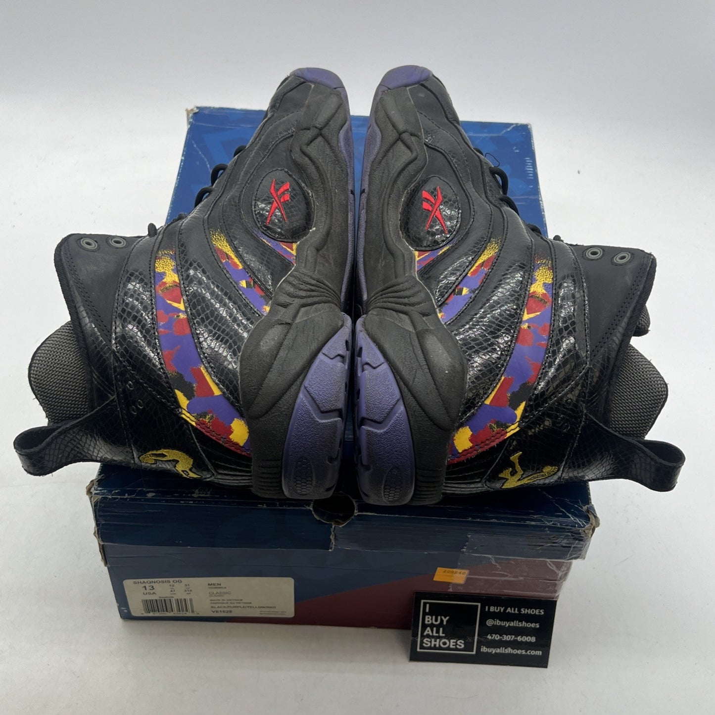 Size 13 - Reebok Shaqnosis OG Escape From LA (V61028)
