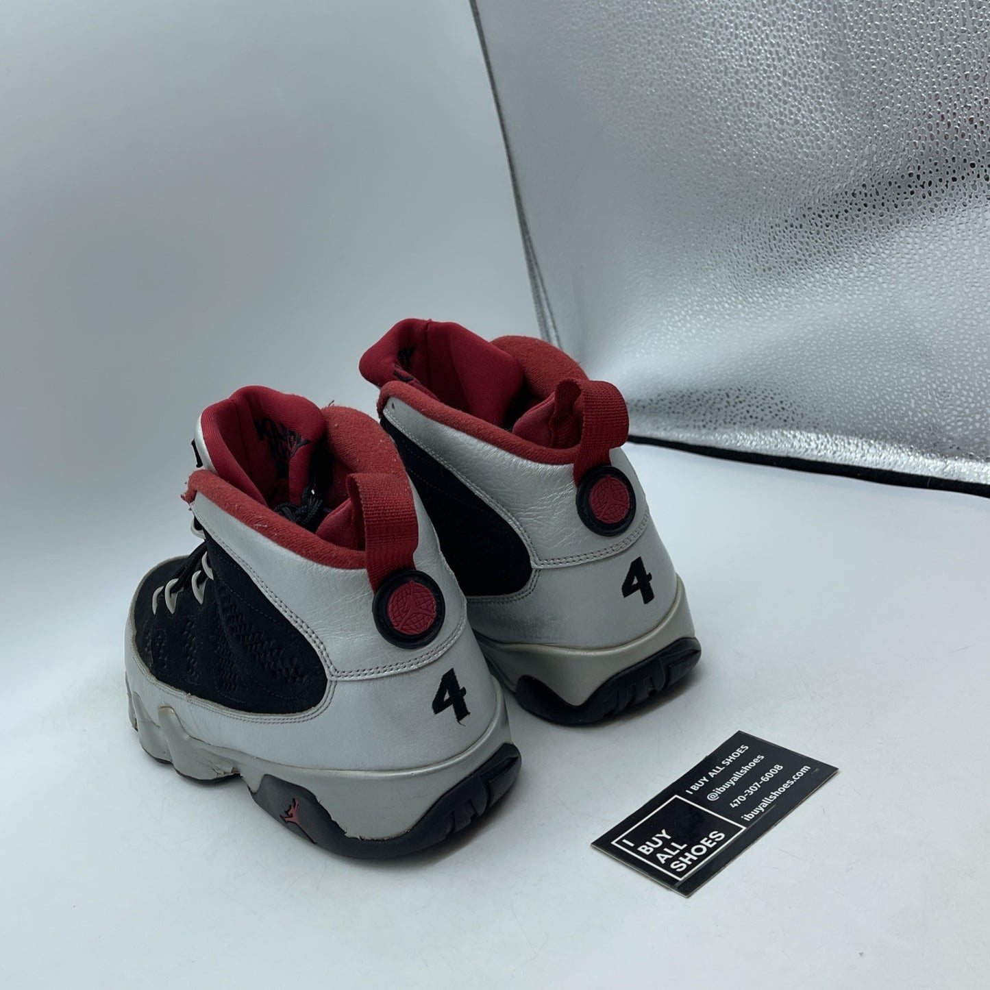 Size 11 - Air Jordan 9 Retro Johnny Kilroy Grey Black Suede (302370-012)