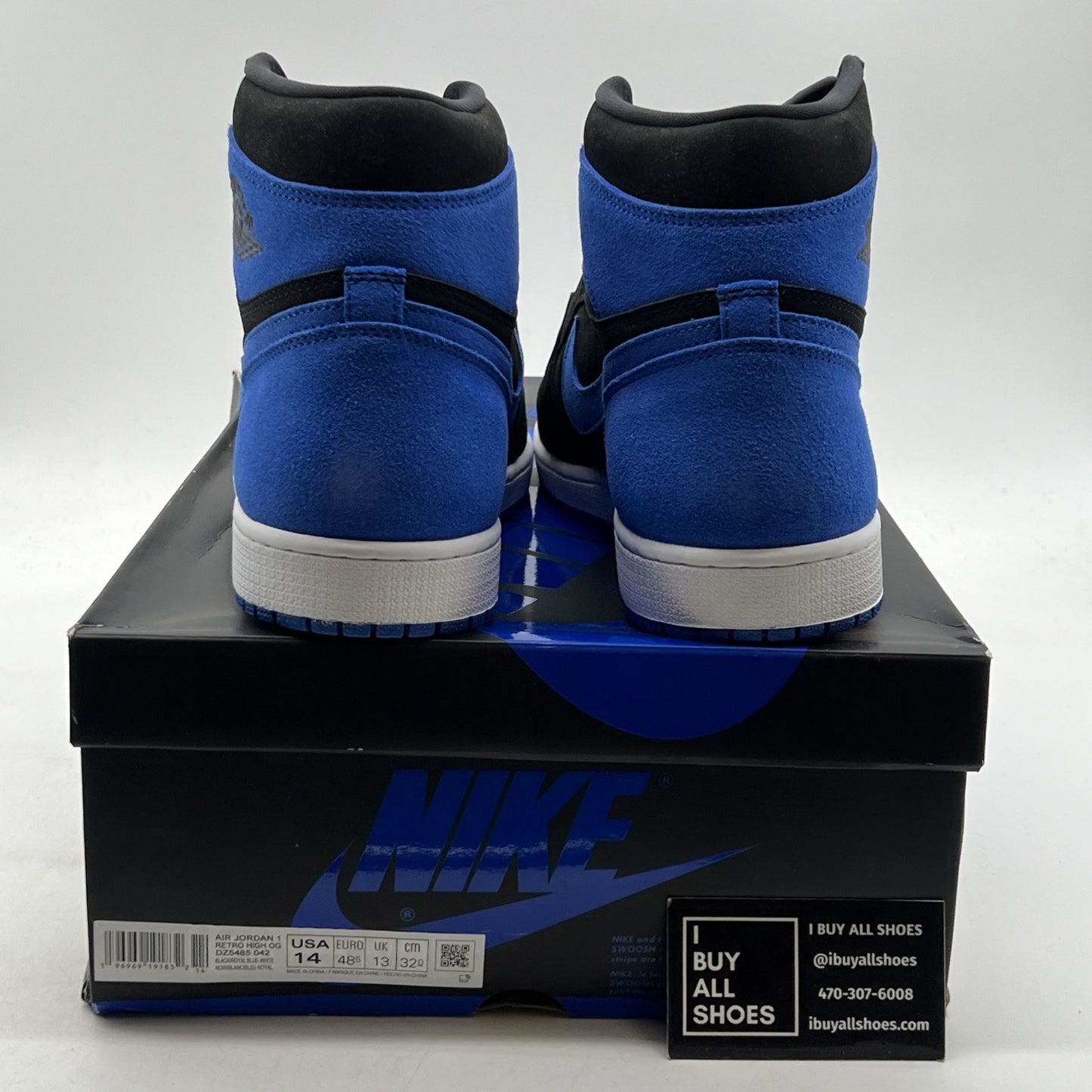 Size 14 - Air Jordan 1 Retro OG High Royal Reimagined (DZ5485-042)
