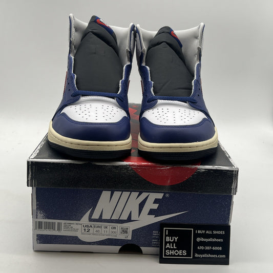 Size 12 - Air Jordan 1 Retro OG High Rare Air - Deep Royal Blue (DZ5485-100)