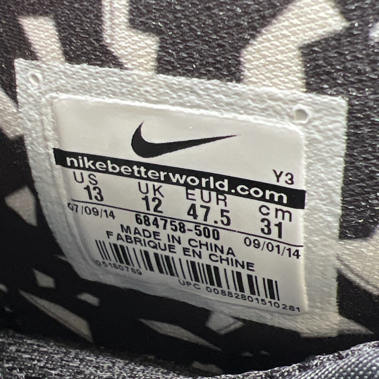 Size 13 - Nike Chuck Posite Cave Purple (684758-500)