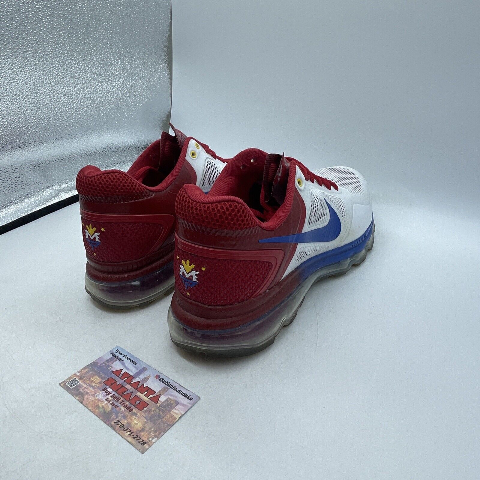 Size 11 - Nike Air Trainer 1.3 Max Breathe MP Manny Pacquiao White (513697-100)