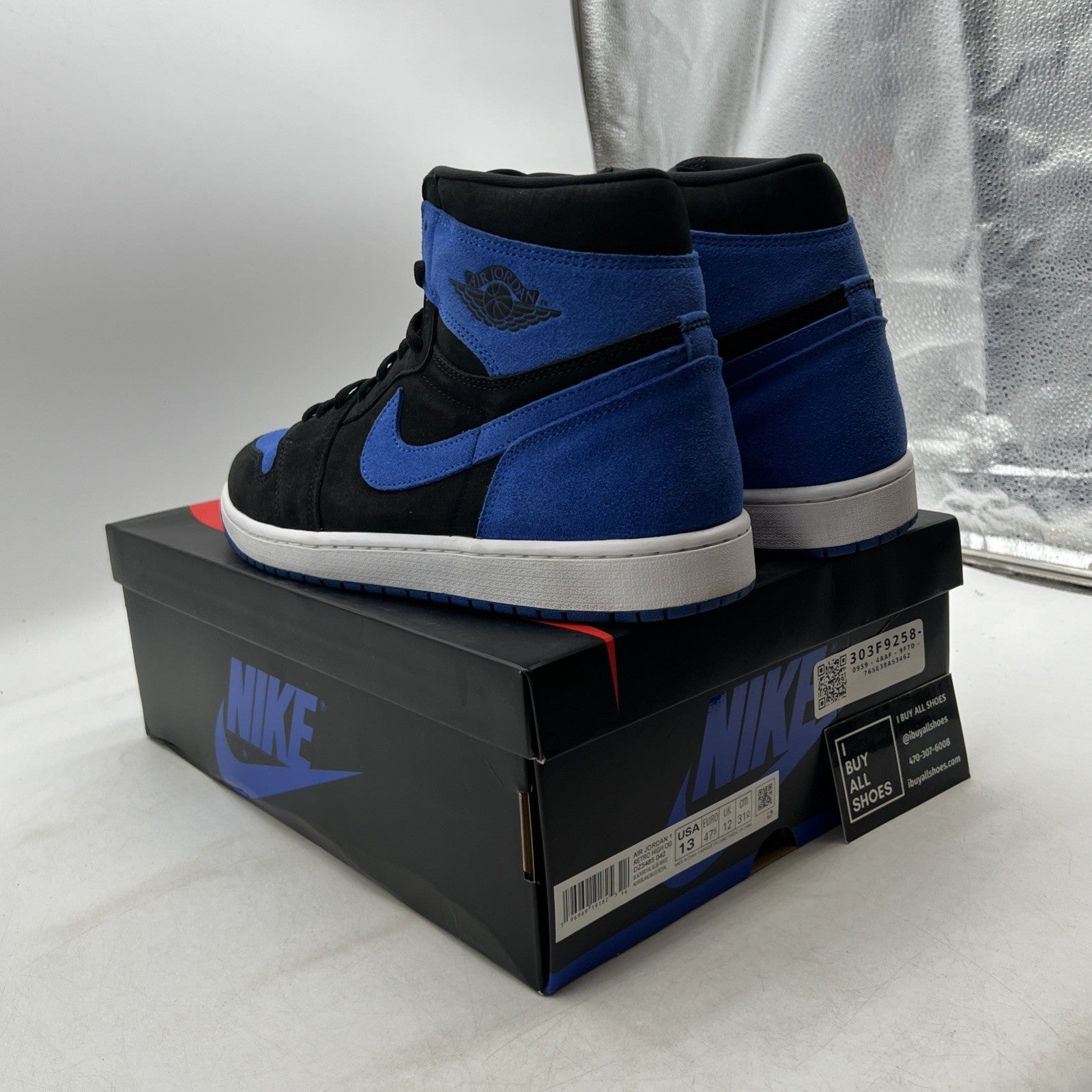Size 13 - Air Jordan 1 Retro OG High Royal Reimagined (DZ5485-042)