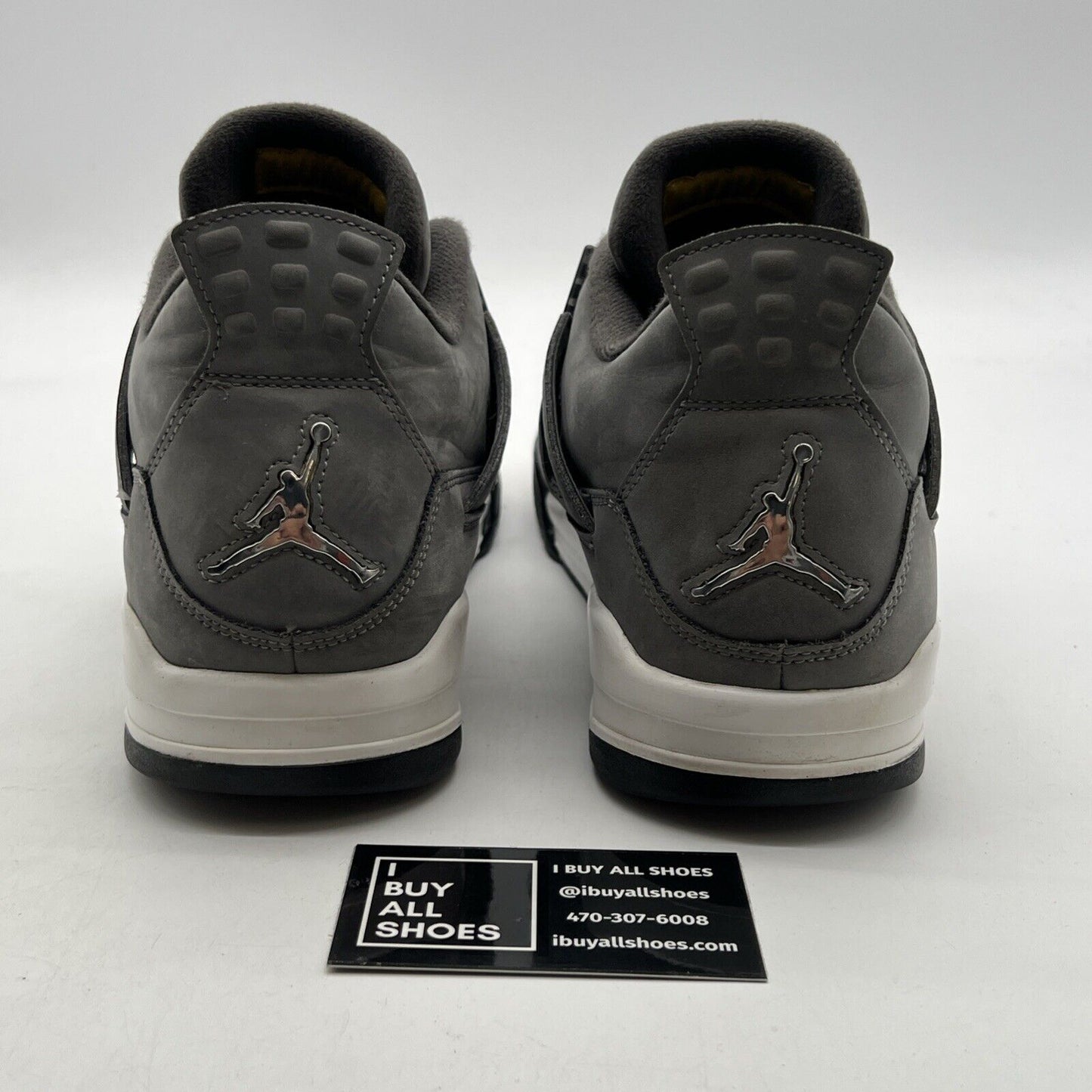 Size 11.5 - Air Jordan 4 Retro Low Cool Grey (308497-007)