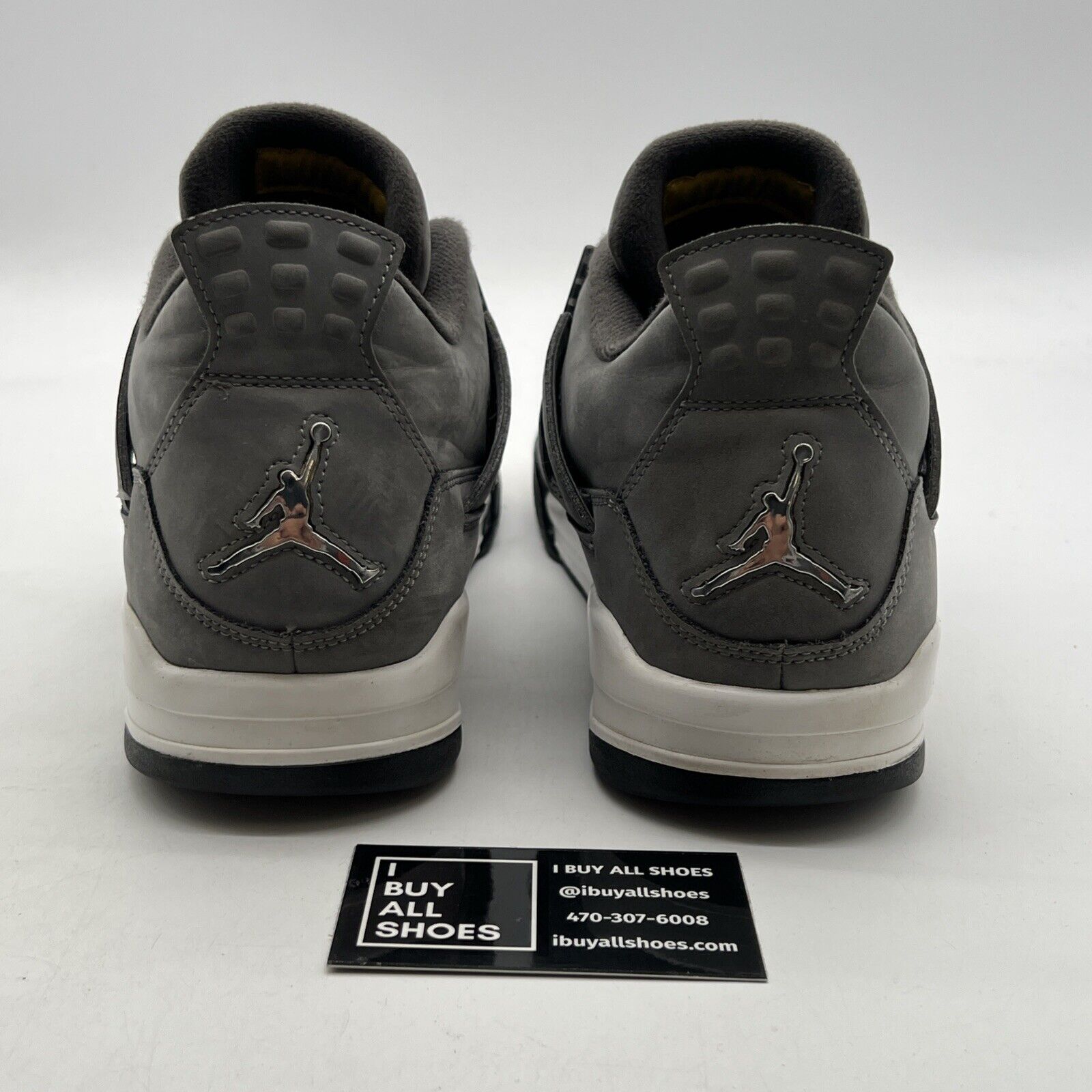 Size 11.5 - Air Jordan 4 Retro Low Cool Grey (308497-007)