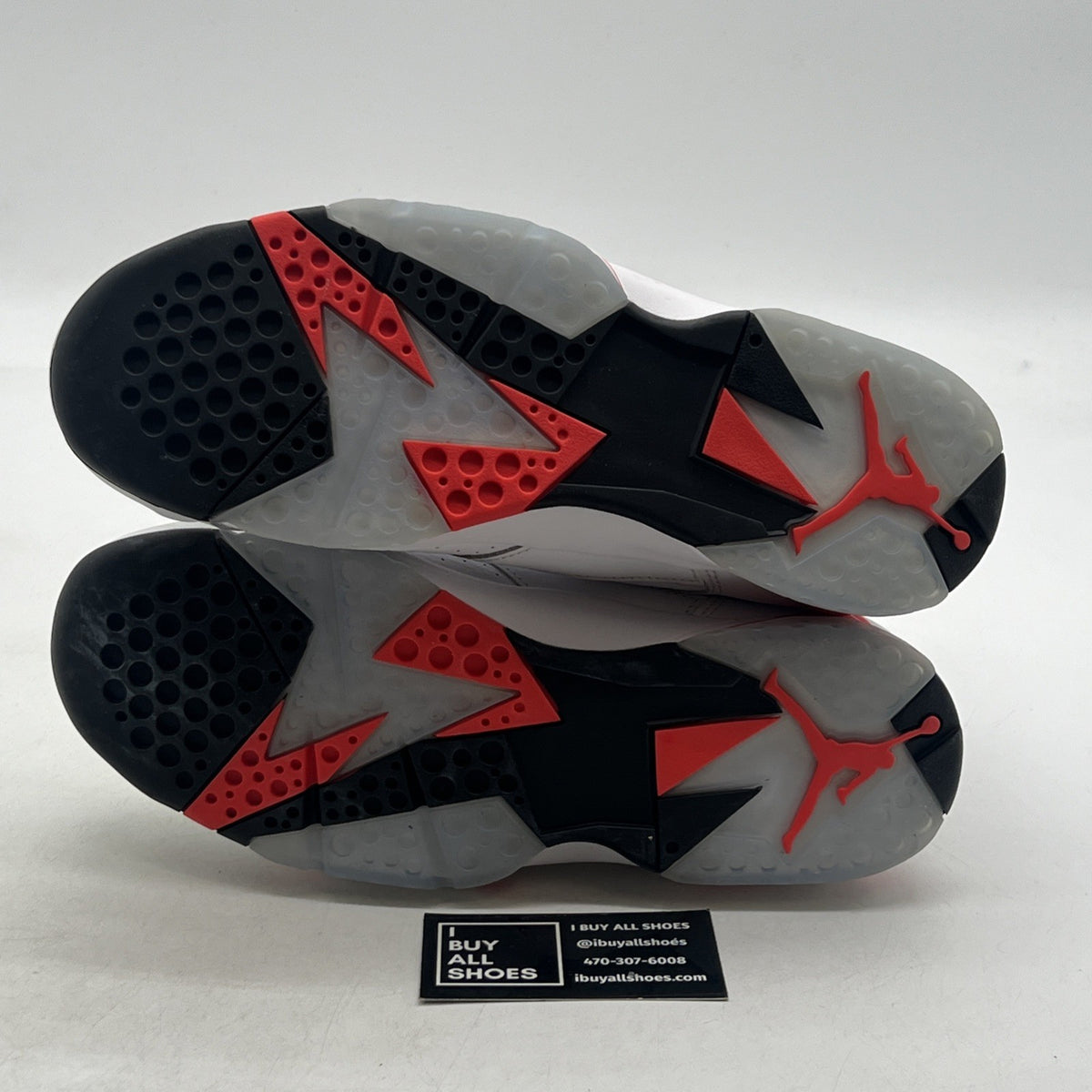 Size 8.5 - Air Jordan 7 Retro White Infrared (CU9307-160)
