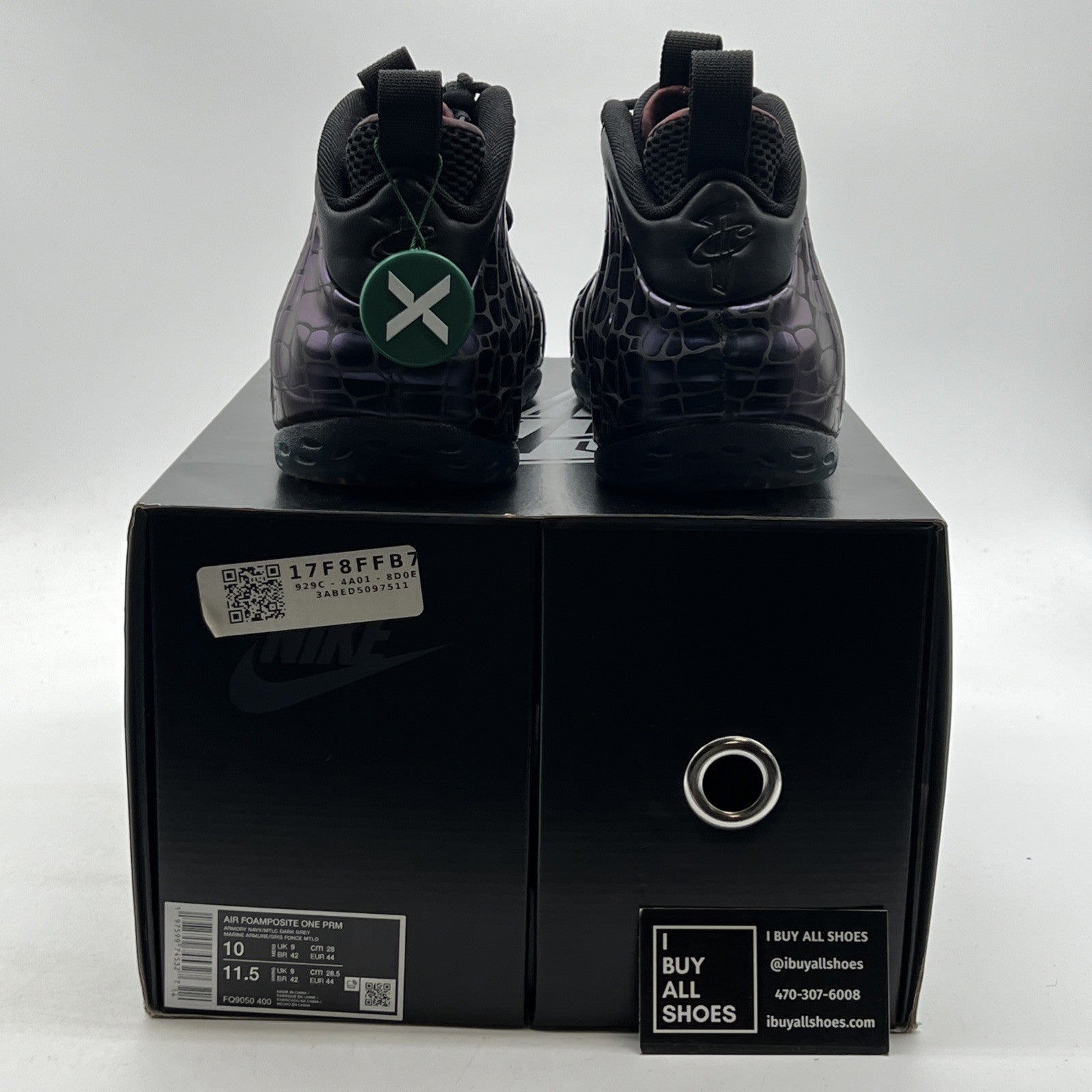 Size 10 - Nike Tekken 8 x Air Foamposite One Premium Kazuya Mishima (FQ9050-400)