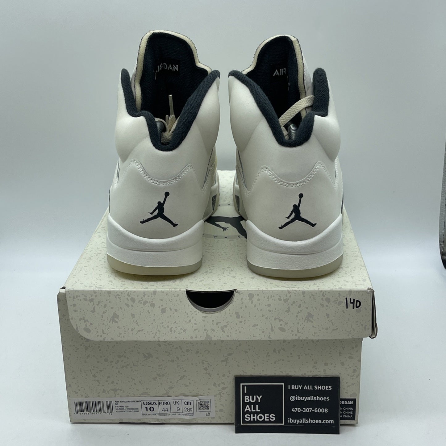 Size 10 - Air Jordan 5 Retro SE Sail Tan Suede (FN7405-100)