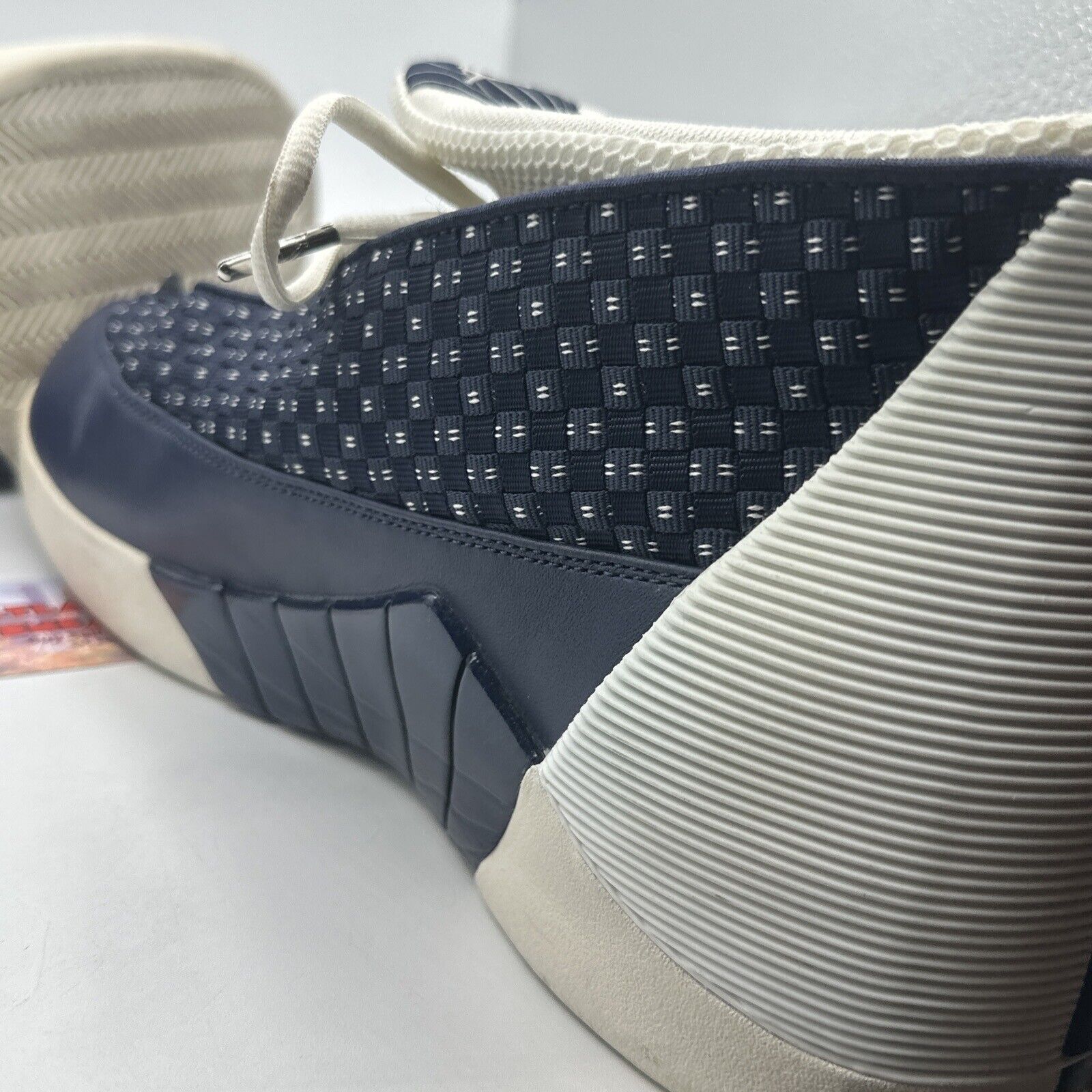 Size 13 - Jordan 15 Retro Obsidian 2017 Grey Quilted Navy White Aged Well OG Blu