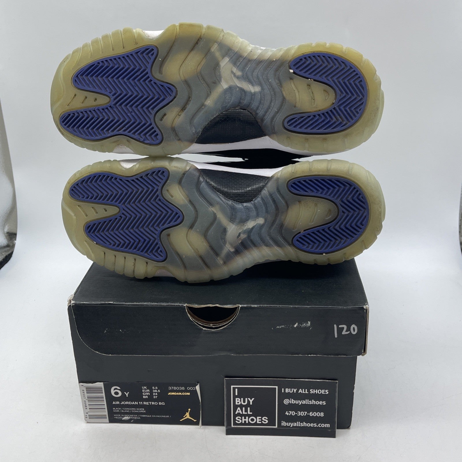Size 6Y - Air Jordan 11 Retro High Space Jam (378038-003)