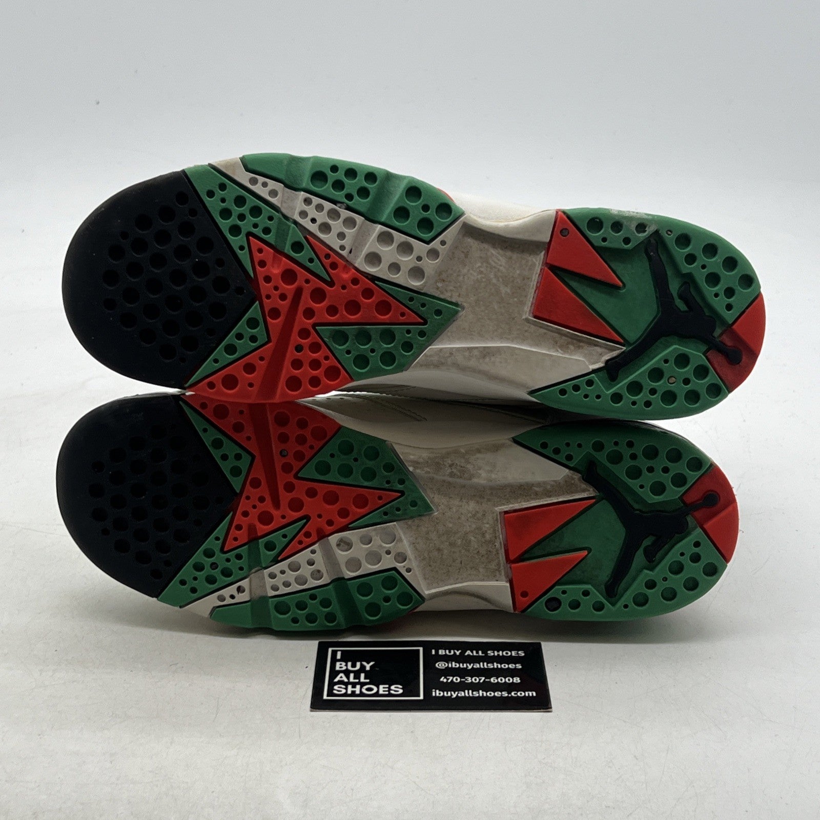 Size 7Y - Nike Air Jordan 7 Retro Verde (705417-138)