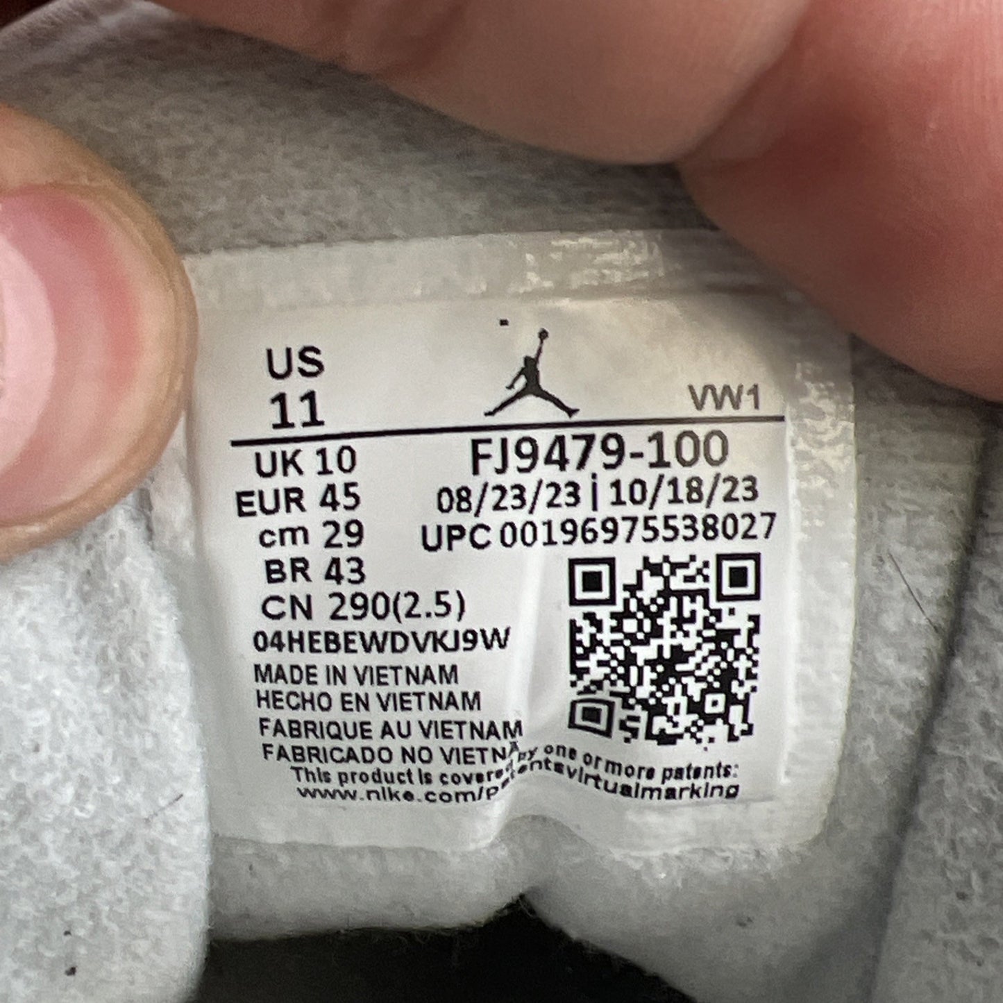 Size 11 - Air Jordan 3 Retro Craft Ivory/Grey White Leather (FJ9579-100)