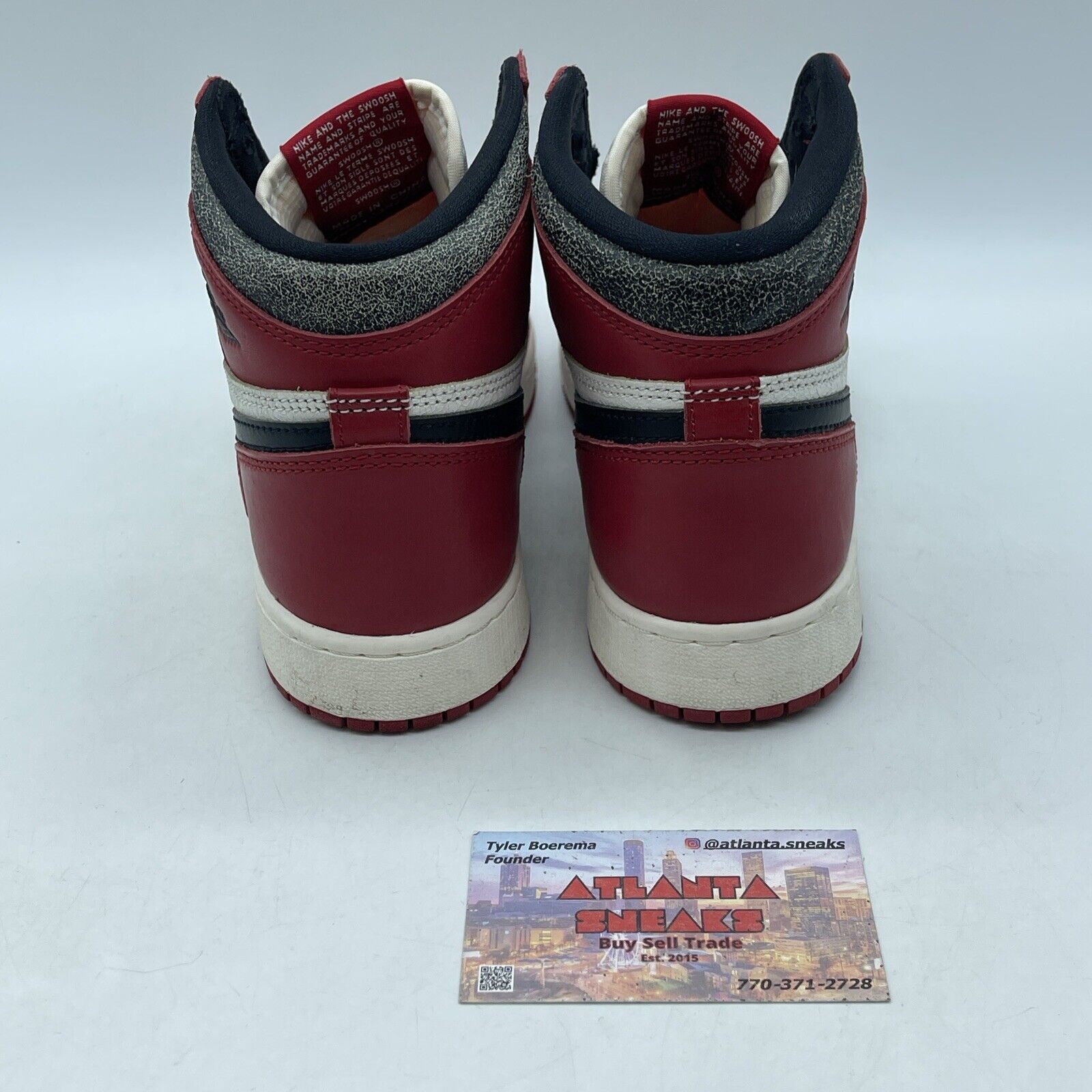 Size 6.5 (GS) - Jordan 1 Retro OG High Chicago Lost & Found Leather (FD1437-612)