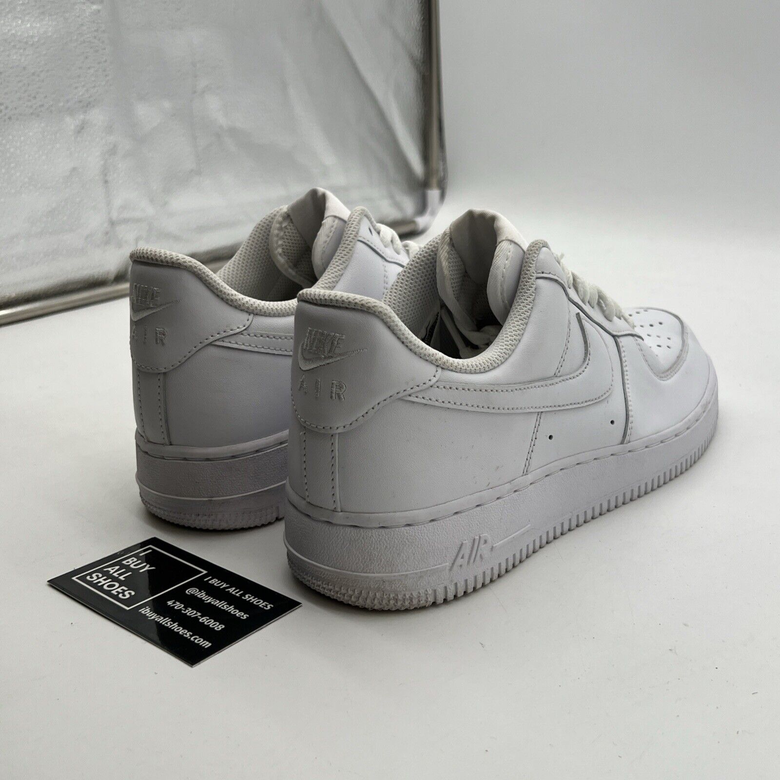 Size 8.5 - Nike Air Force 1 '07 Low Triple White (CW2288-111)