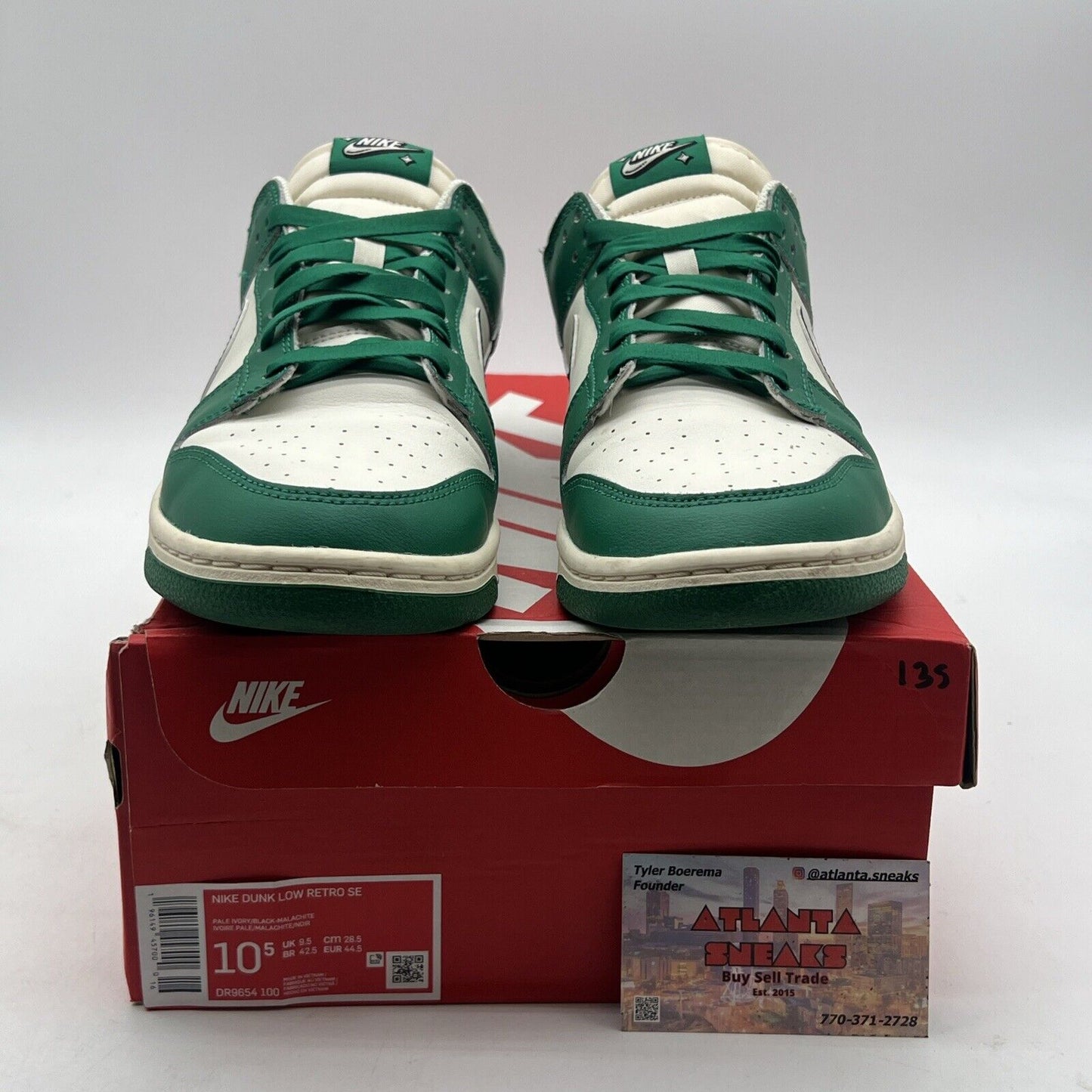 Size 10.5 - Nike Dunk Low SE Lottery Pack - Malachite (DR9654-100)