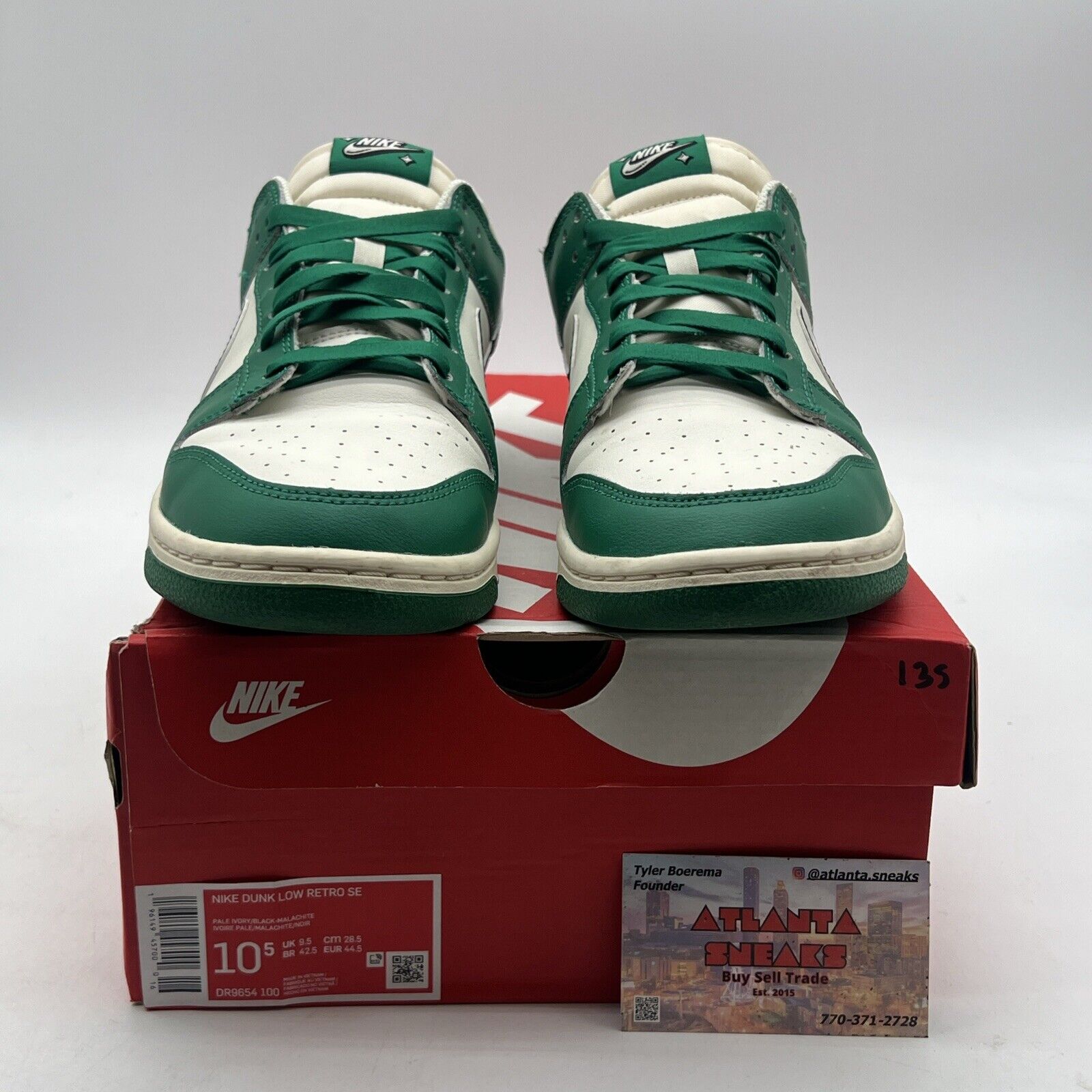 Size 10.5 - Nike Dunk Low SE Lottery Pack - Malachite (DR9654-100)