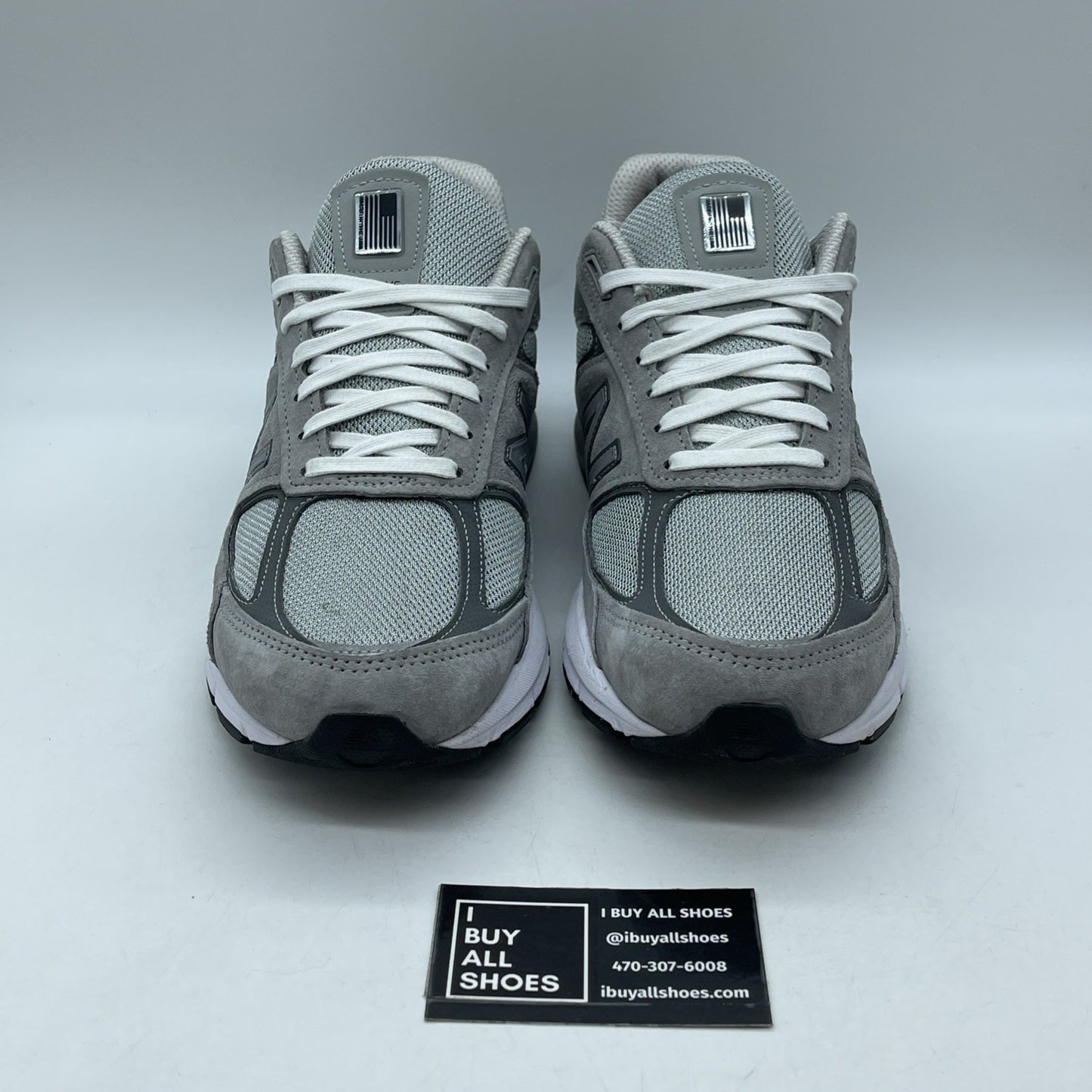 Size 12 - New Balance 990v5 Made in USA Low Castlerock Grey Suede (M990GL5)