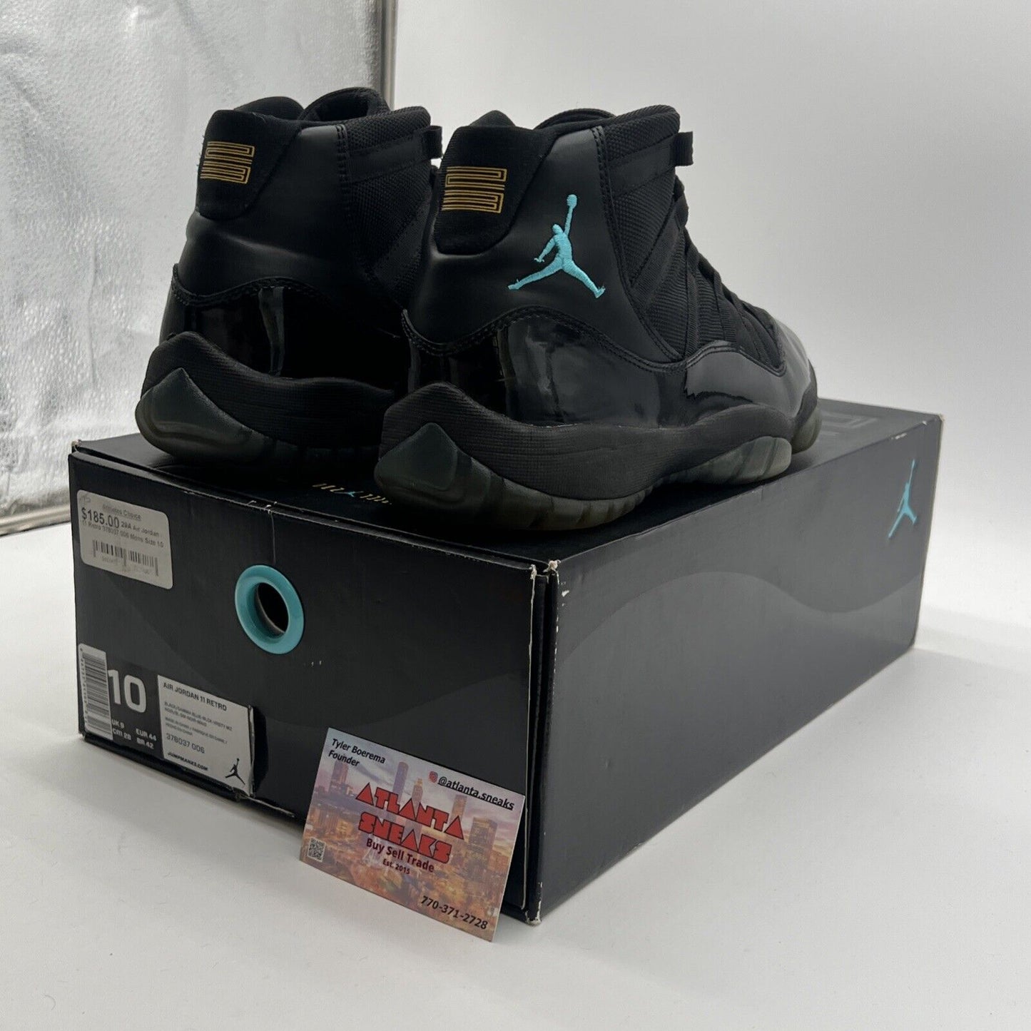 Size 10 - Air Jordan 11 Retro High Gamma Blue (378037-006)