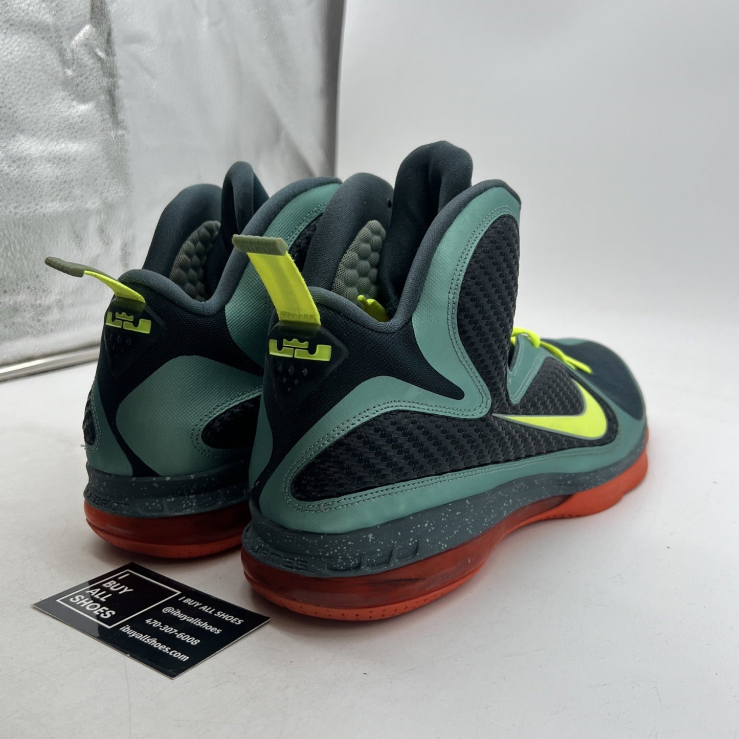 Size 13 - Nike LeBron 9 Cannon - (469764-004)