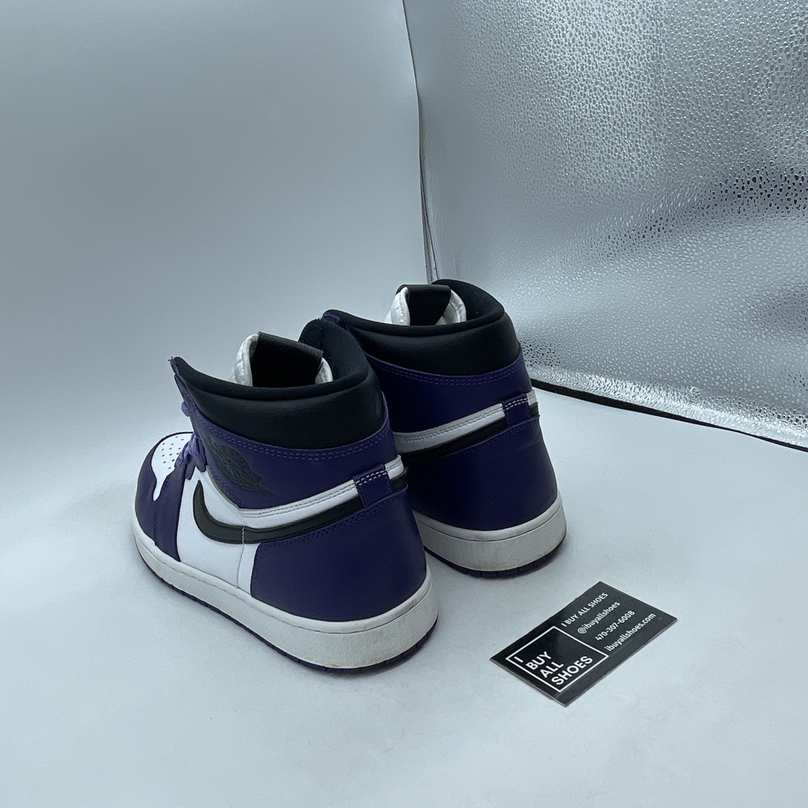 Size 12 - Air Jordan 1 Retro OG High Court Purple 2.0  (555088-500)