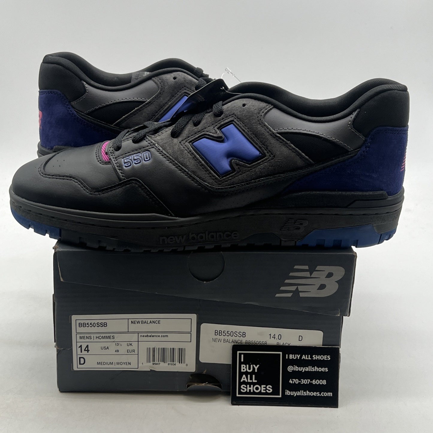 Size 14 - New Balance 550 Miami Nights (BB550SSB)