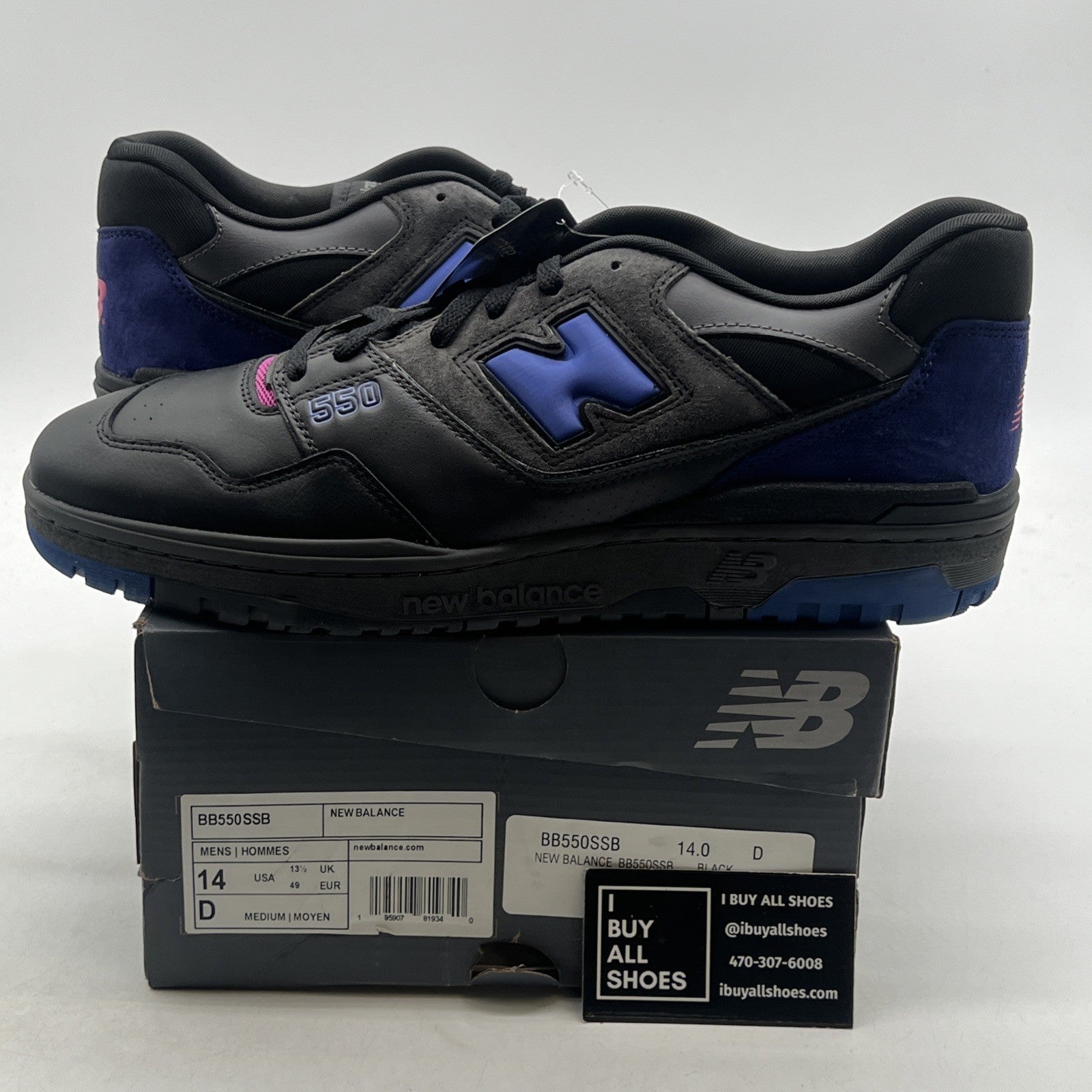 Size 14 - New Balance 550 Miami Nights (BB550SSB)